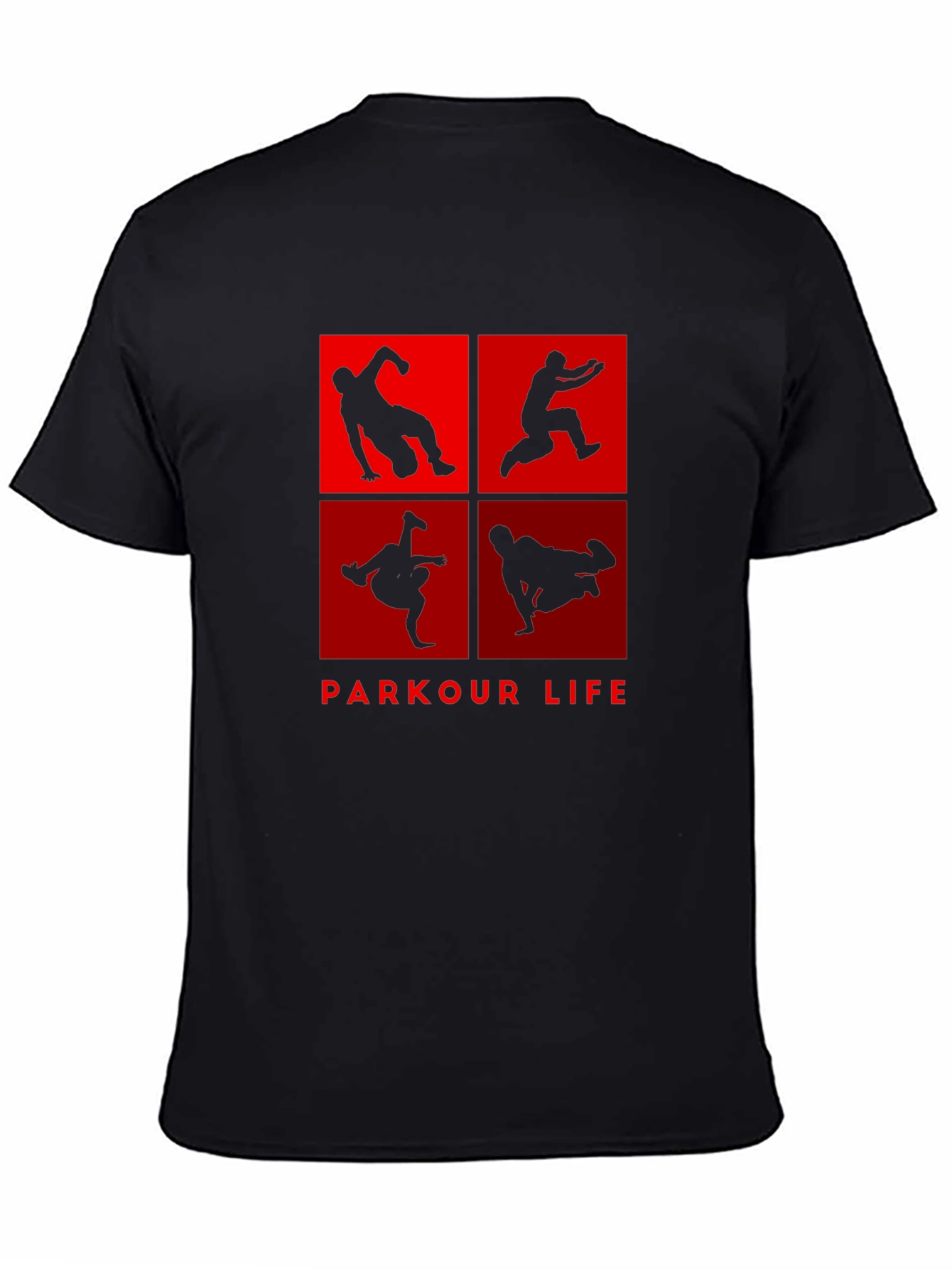 Parkour Life Black T-Shirt