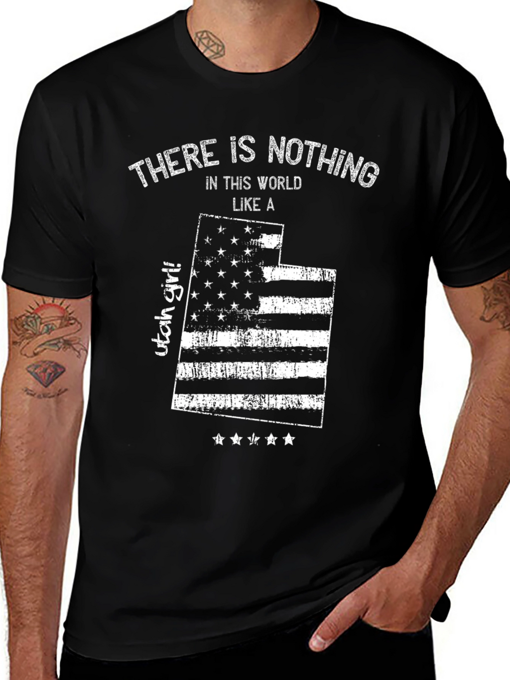 Utah Pride Flag Graphic T-Shirt