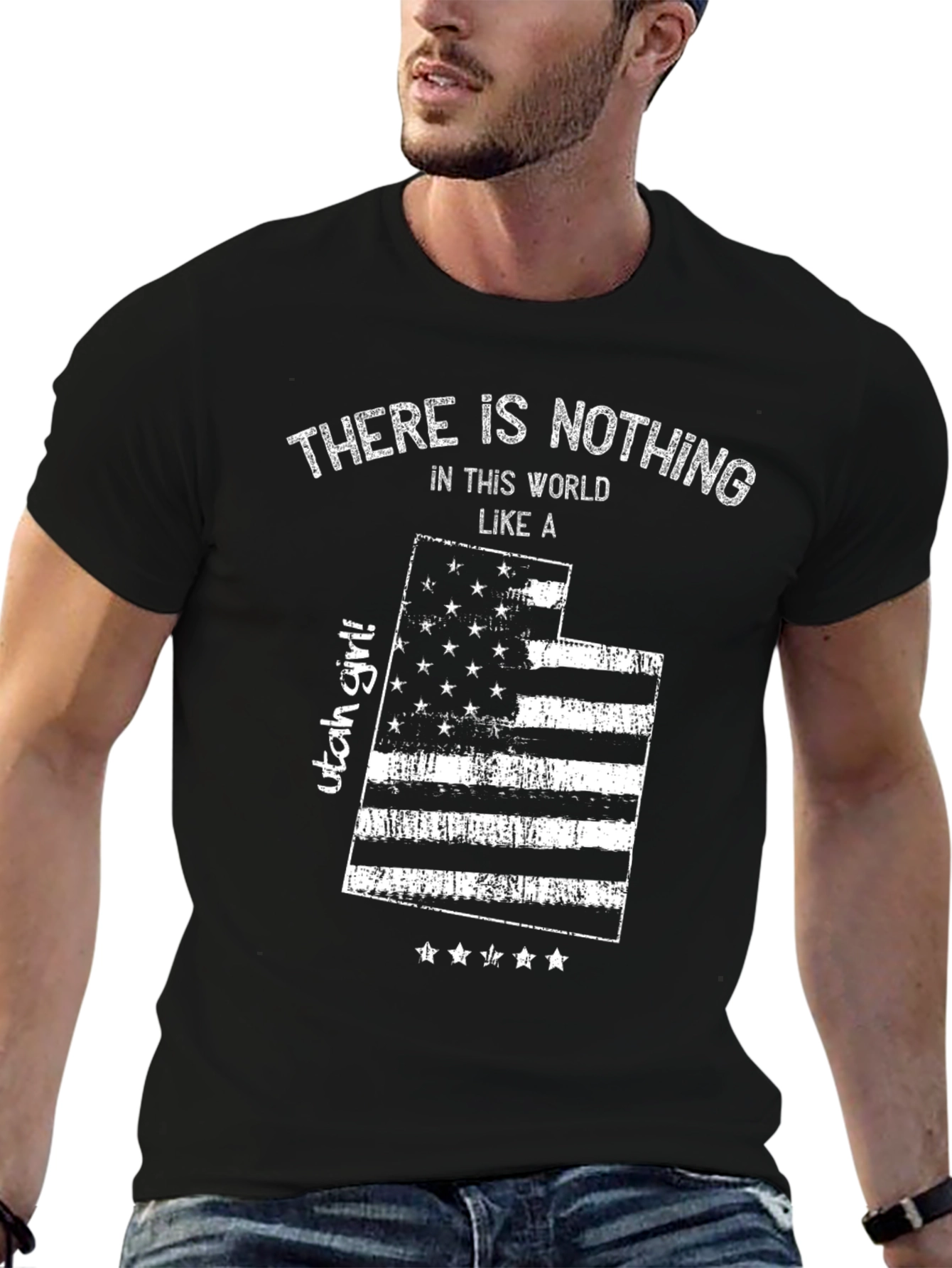 Utah Pride Flag Graphic T-Shirt