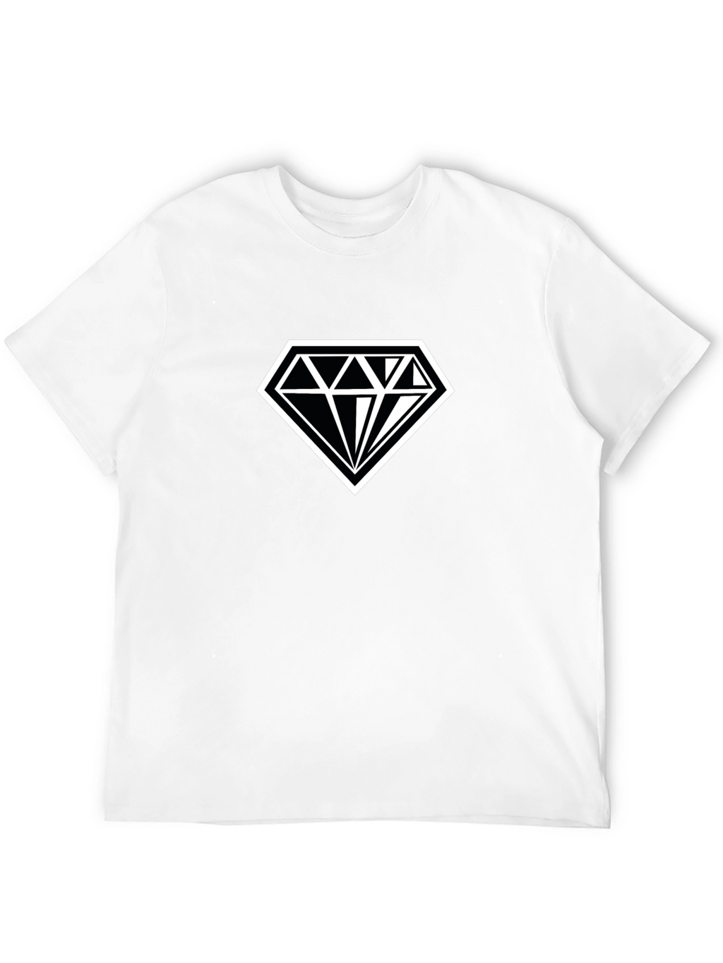 Diamond Graphic Black T-Shirt