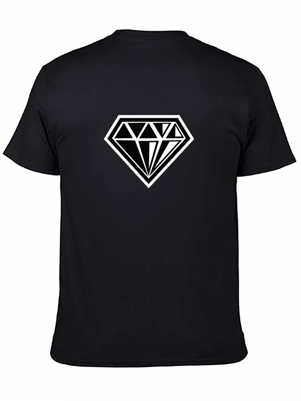 Diamond Graphic Black T-Shirt