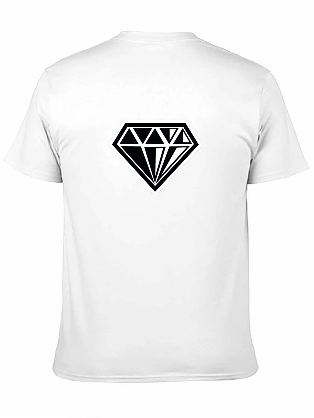 Diamond Graphic Black T-Shirt