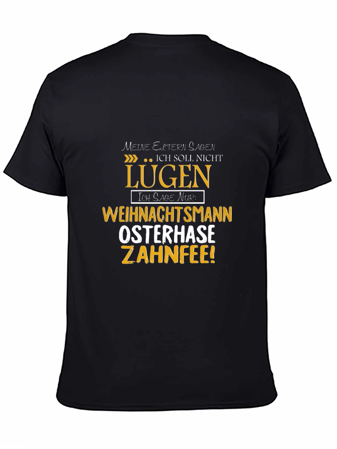Funny German Lie T-Shirt - Weihnachtsman Osterhase