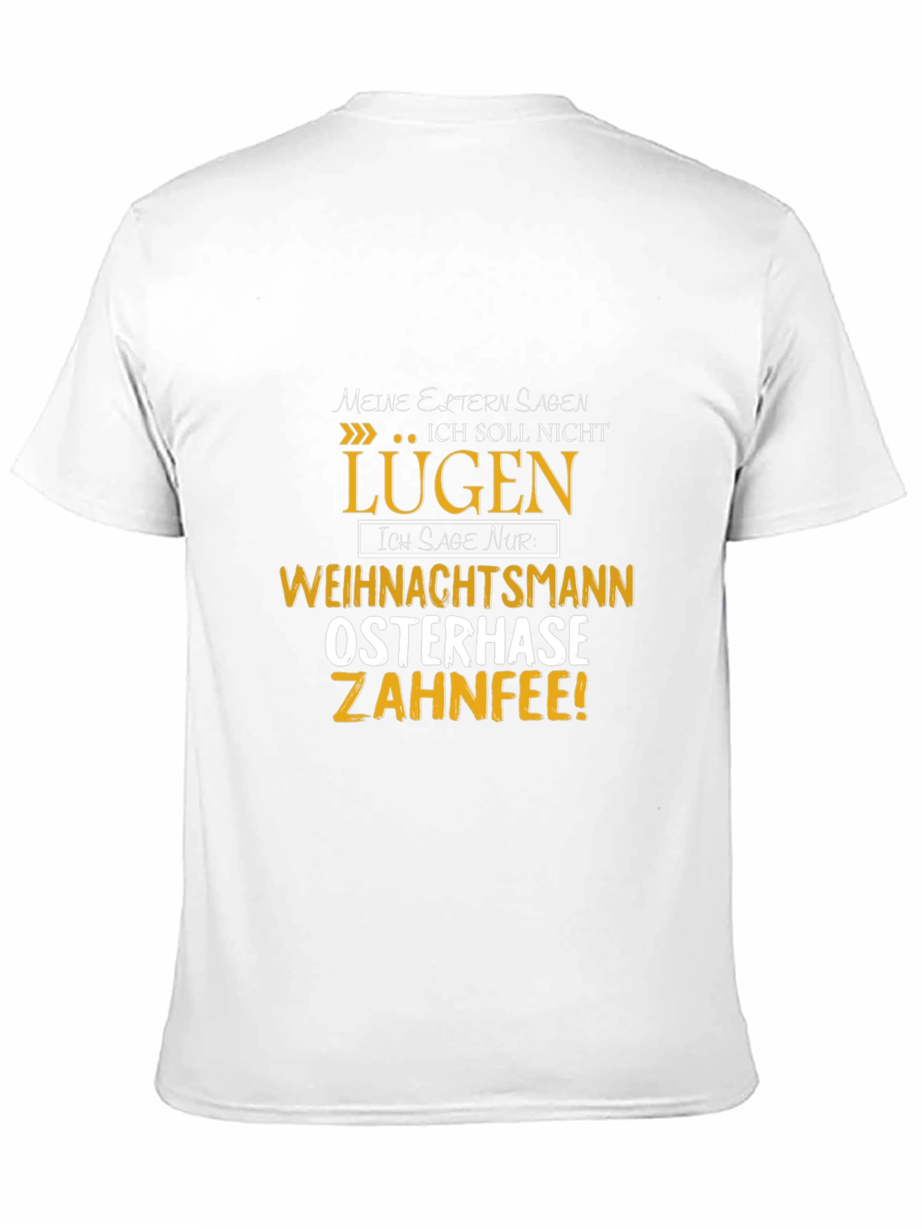 Funny German Lie T-Shirt - Weihnachtsman Osterhase