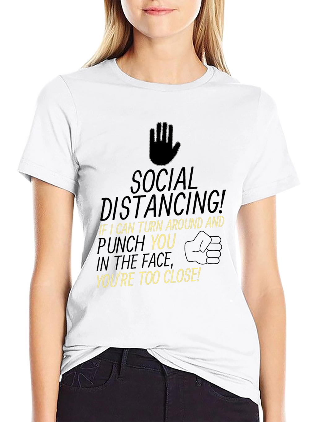 Social Distancing Punchline T-Shirt