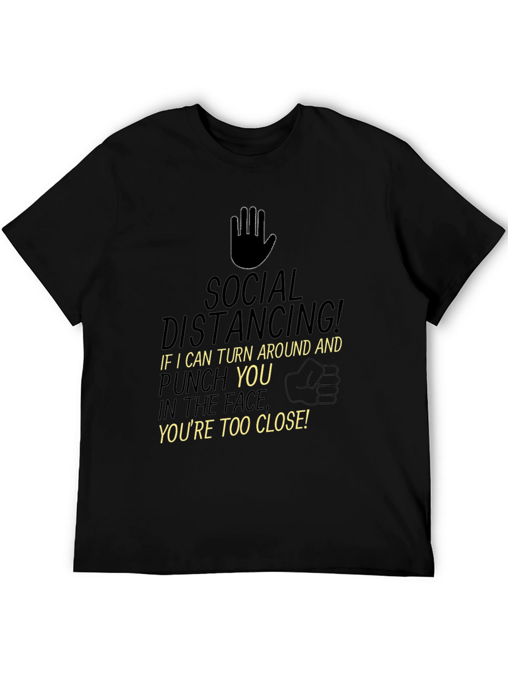 Social Distancing Punchline T-Shirt