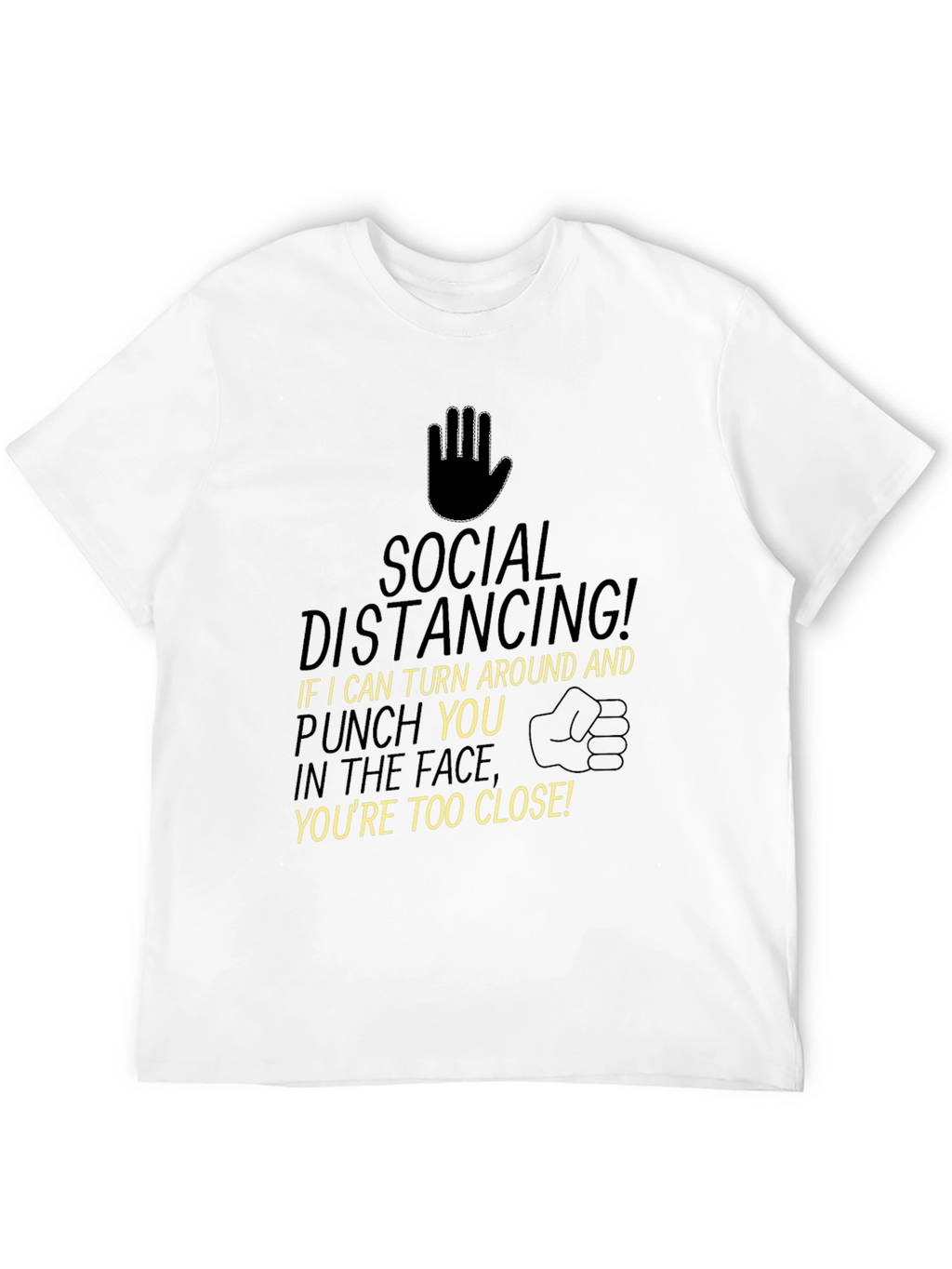 Social Distancing Punchline T-Shirt