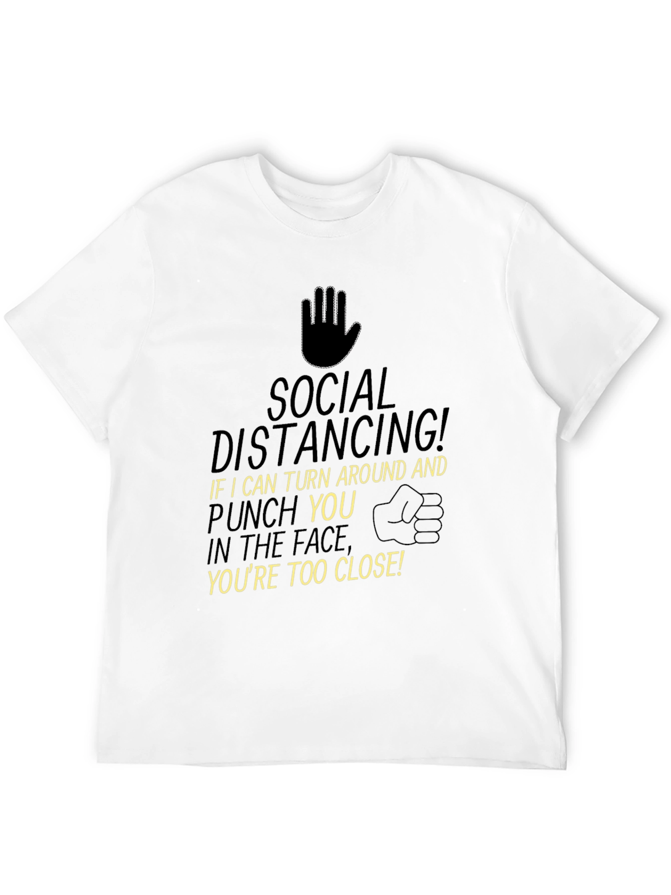 Social Distancing Punchline T-Shirt