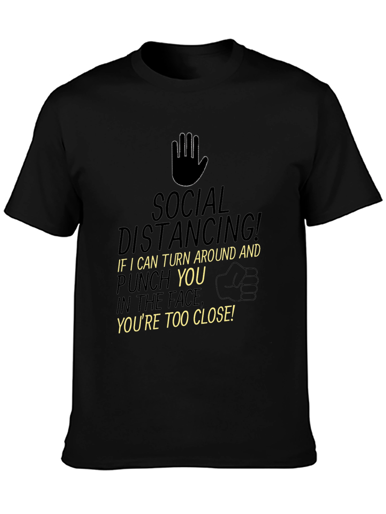 Social Distancing Punchline T-Shirt