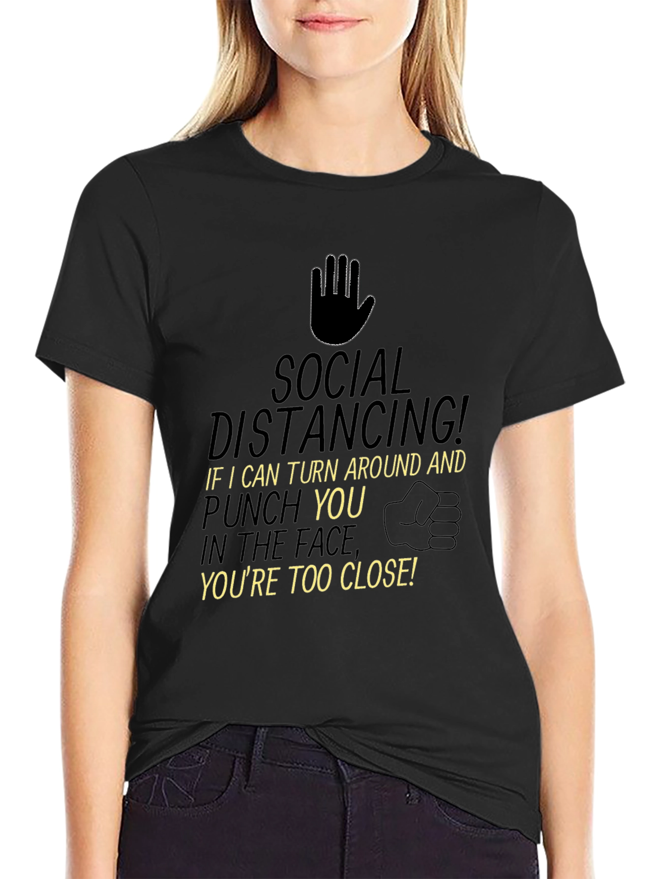 Social Distancing Punchline T-Shirt