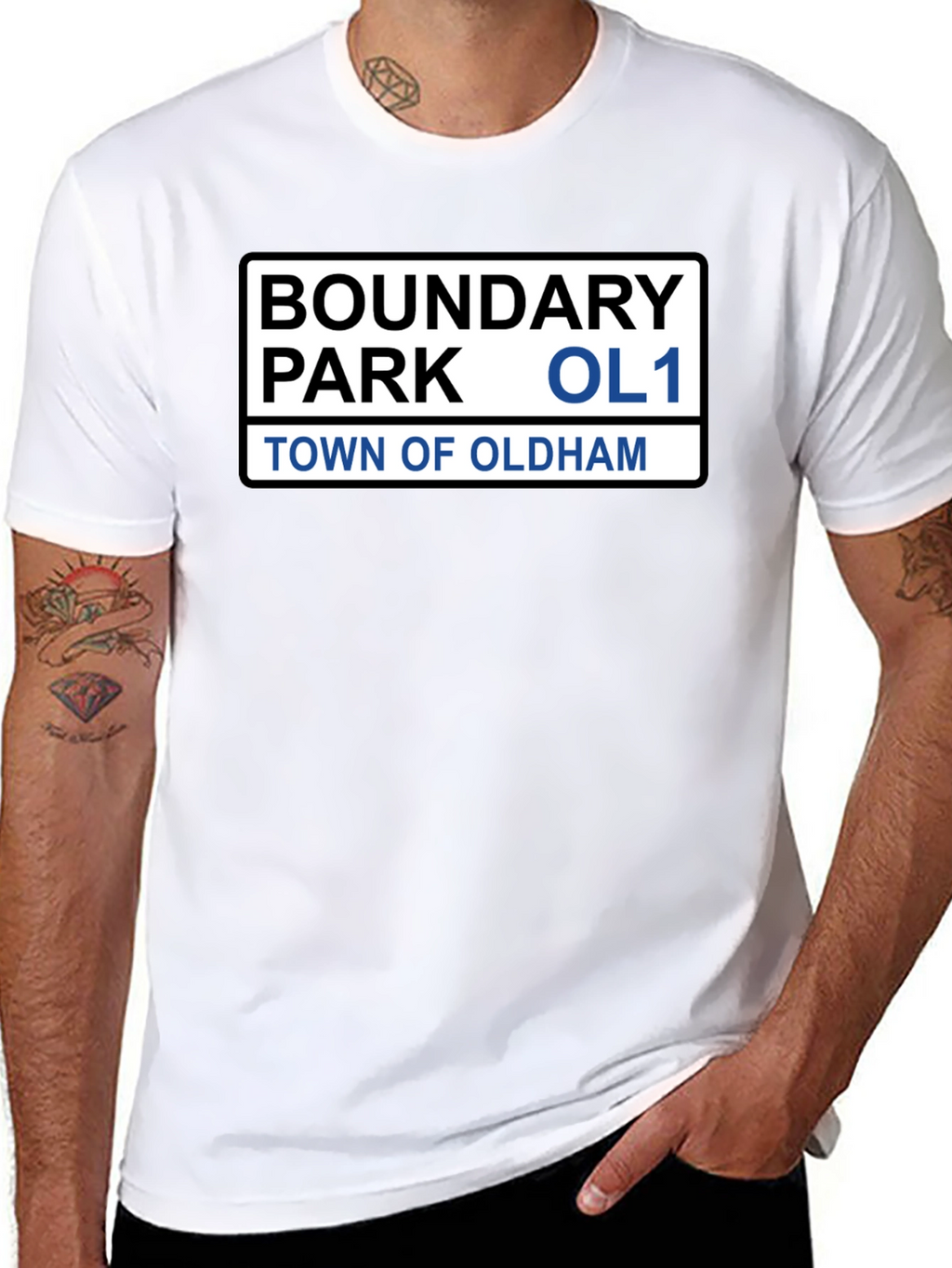 Boundary Park Town of Oldham T-Shirt