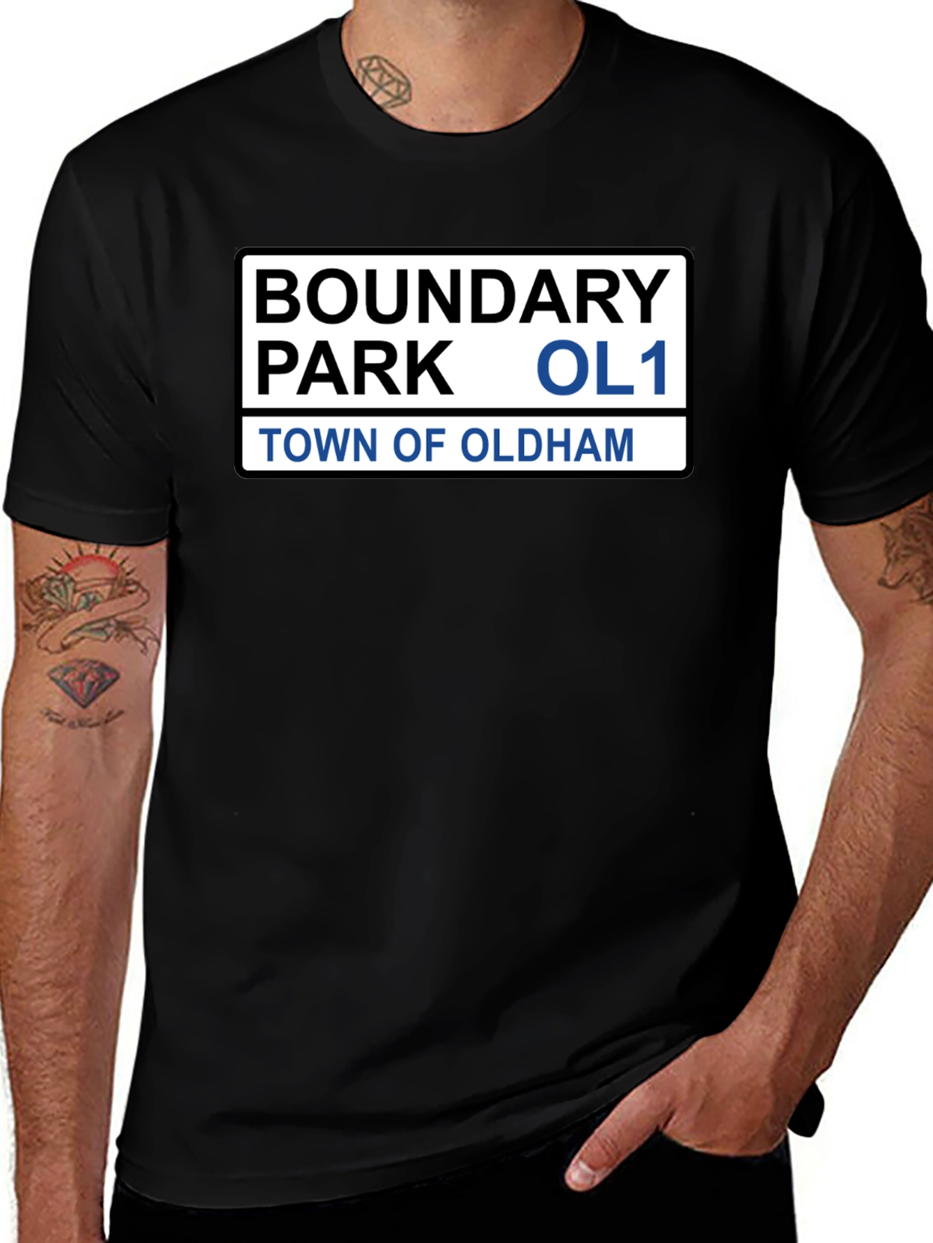 Boundary Park Town of Oldham T-Shirt