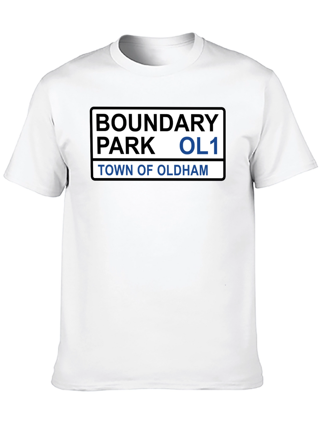 Boundary Park Town of Oldham T-Shirt