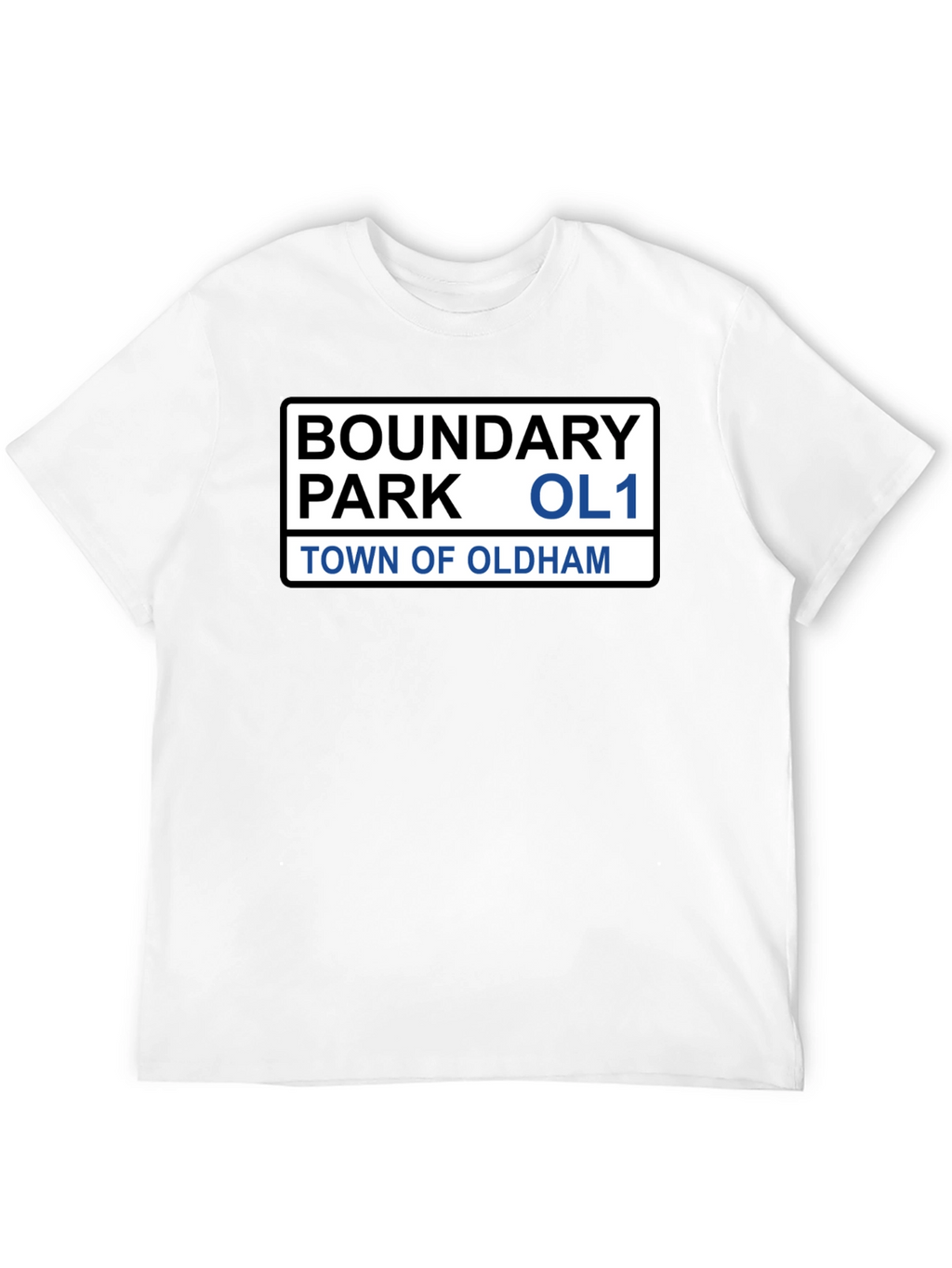 Boundary Park Town of Oldham T-Shirt