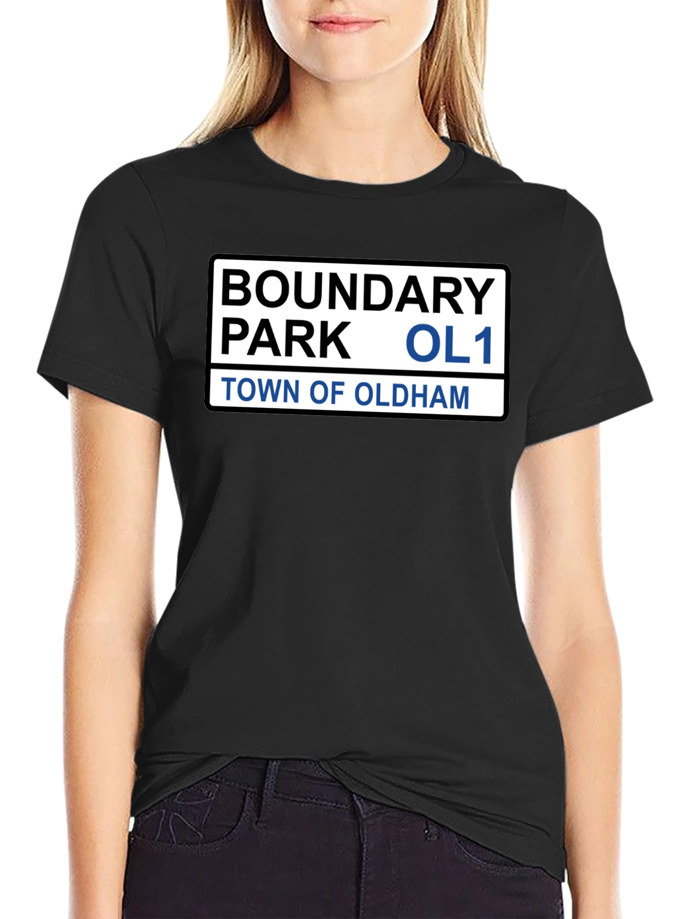 Boundary Park Town of Oldham T-Shirt