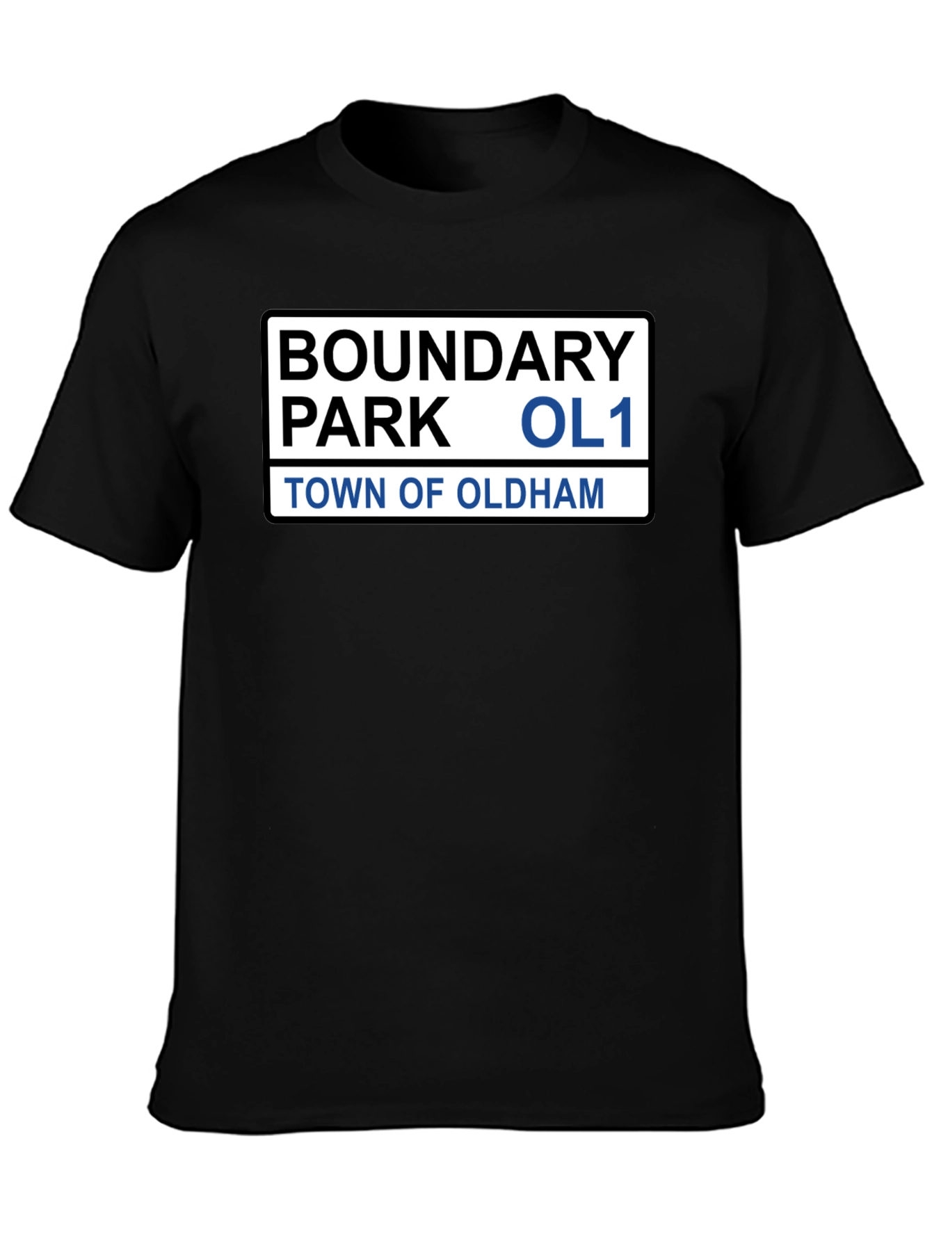 Boundary Park Town of Oldham T-Shirt