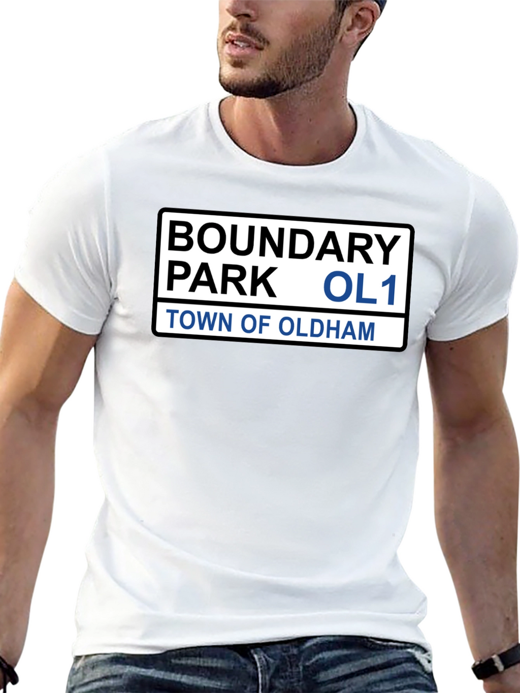 Boundary Park Town of Oldham T-Shirt
