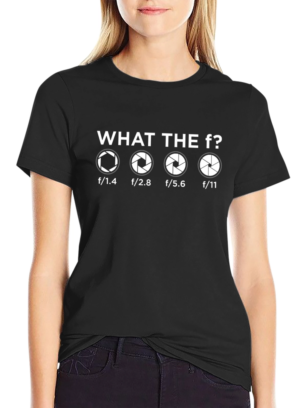 Photographer Aperture T-Shirt - What The F?