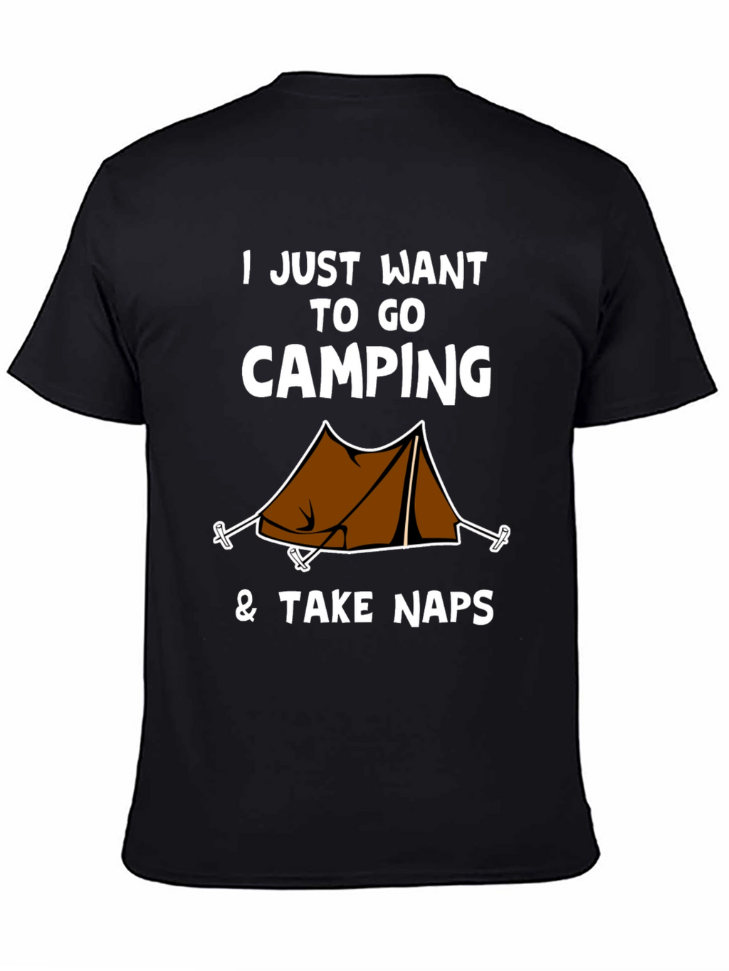 Camping & Naps Graphic T-Shirt