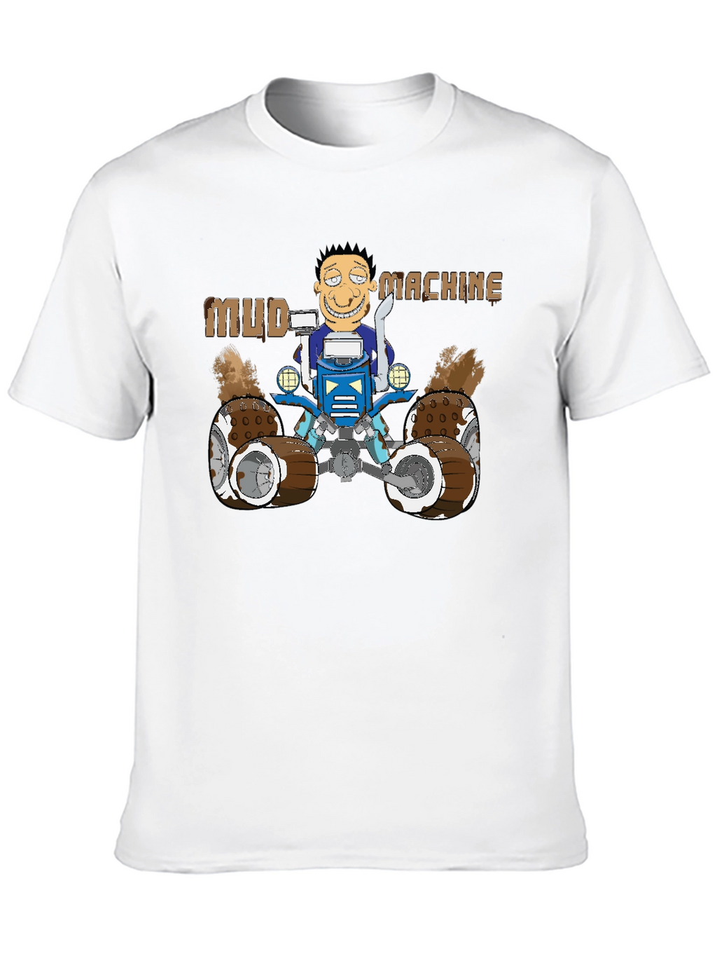 Mud Machine T-Shirt - Fun Graphic Tee