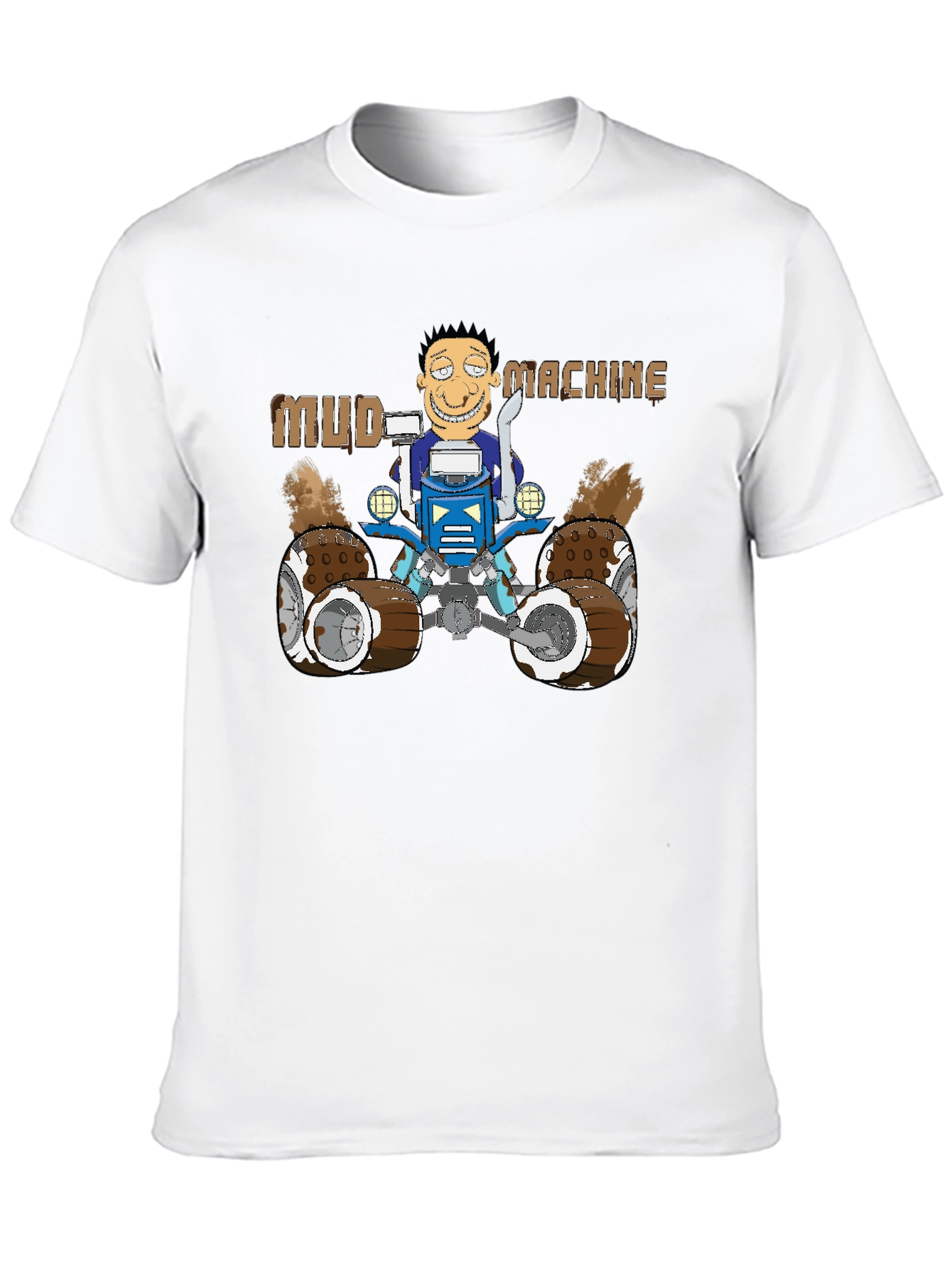 Mud Machine T-Shirt - Fun Graphic Tee