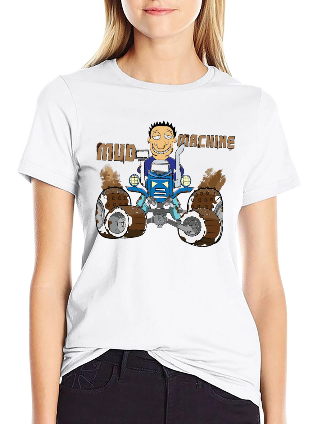 Mud Machine T-Shirt - Fun Graphic Tee