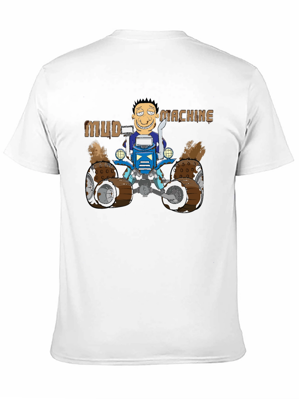 Mud Machine T-Shirt - Fun Graphic Tee
