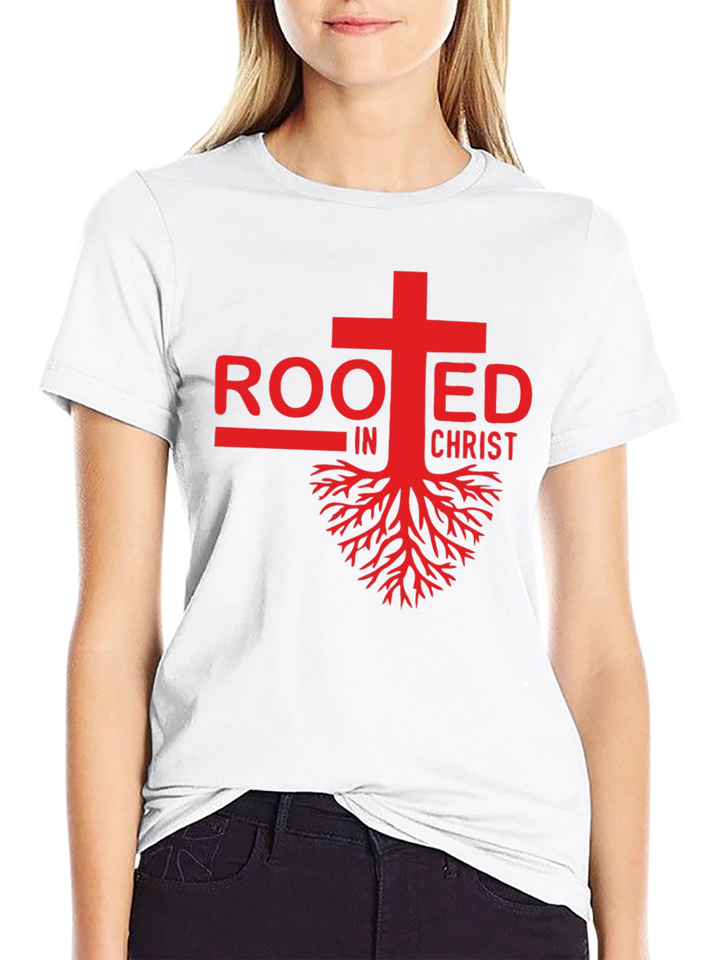 Rooted in Christ Graphic T-Shirt
