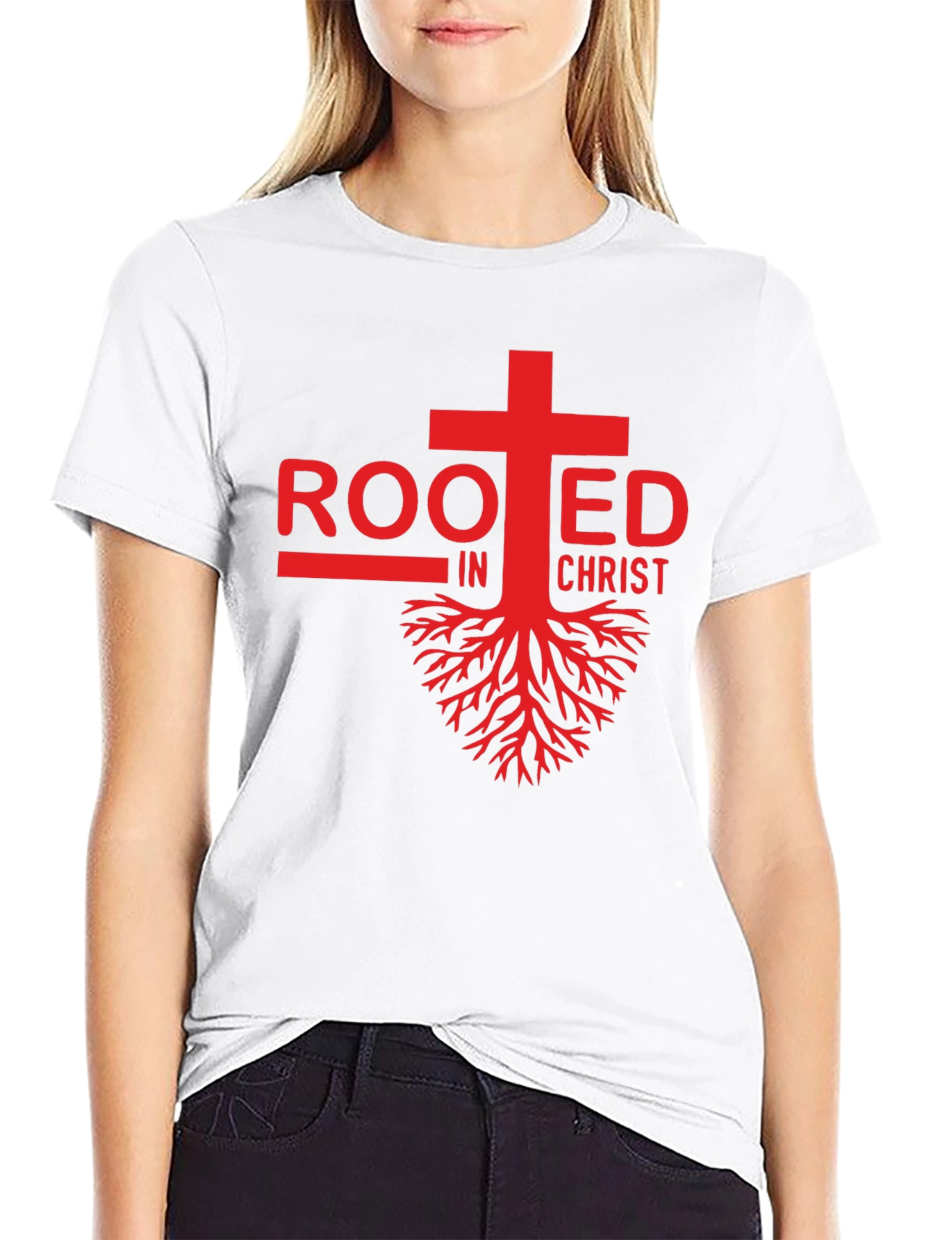 Rooted in Christ Graphic T-Shirt