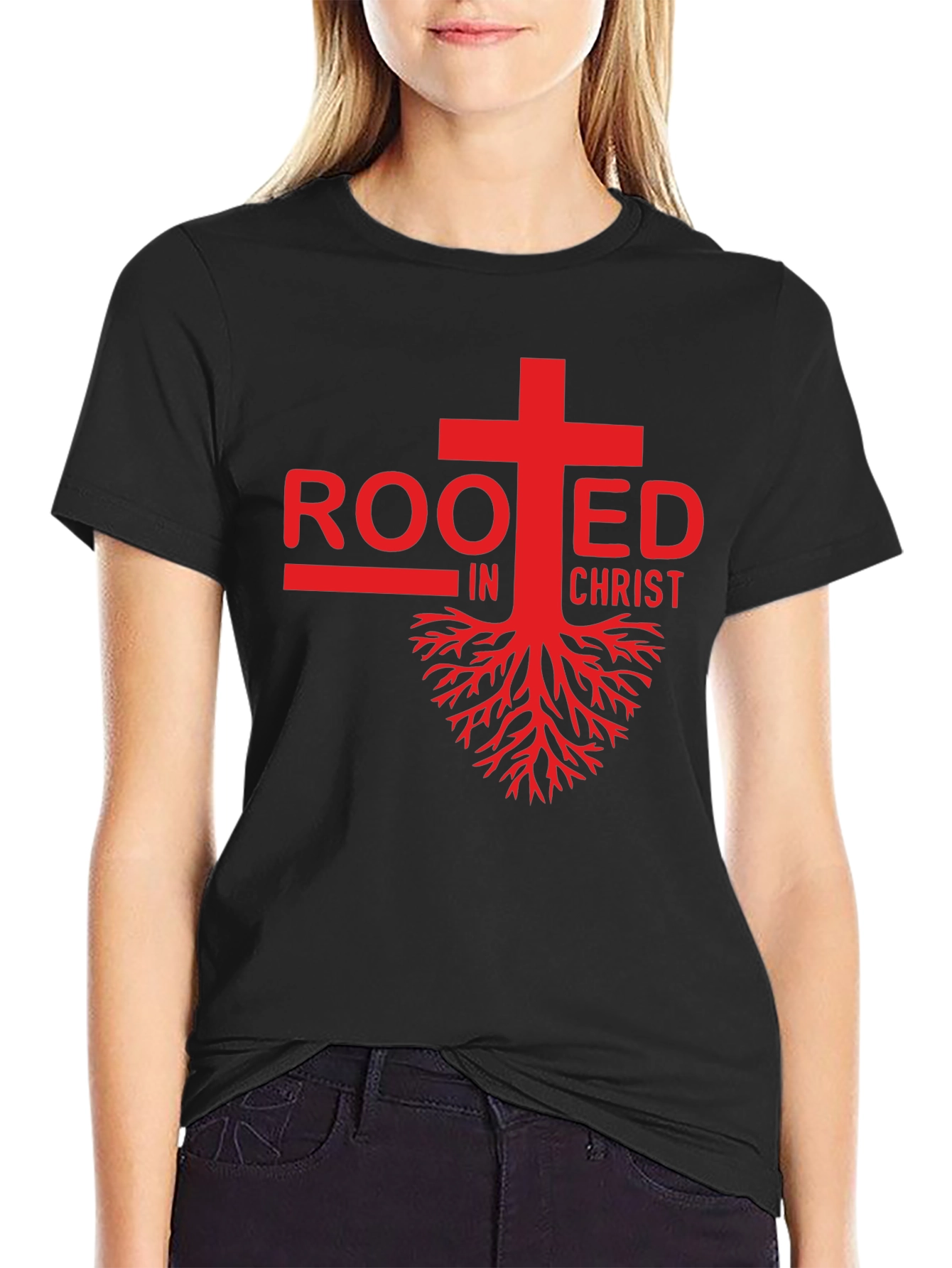 Rooted in Christ Graphic T-Shirt