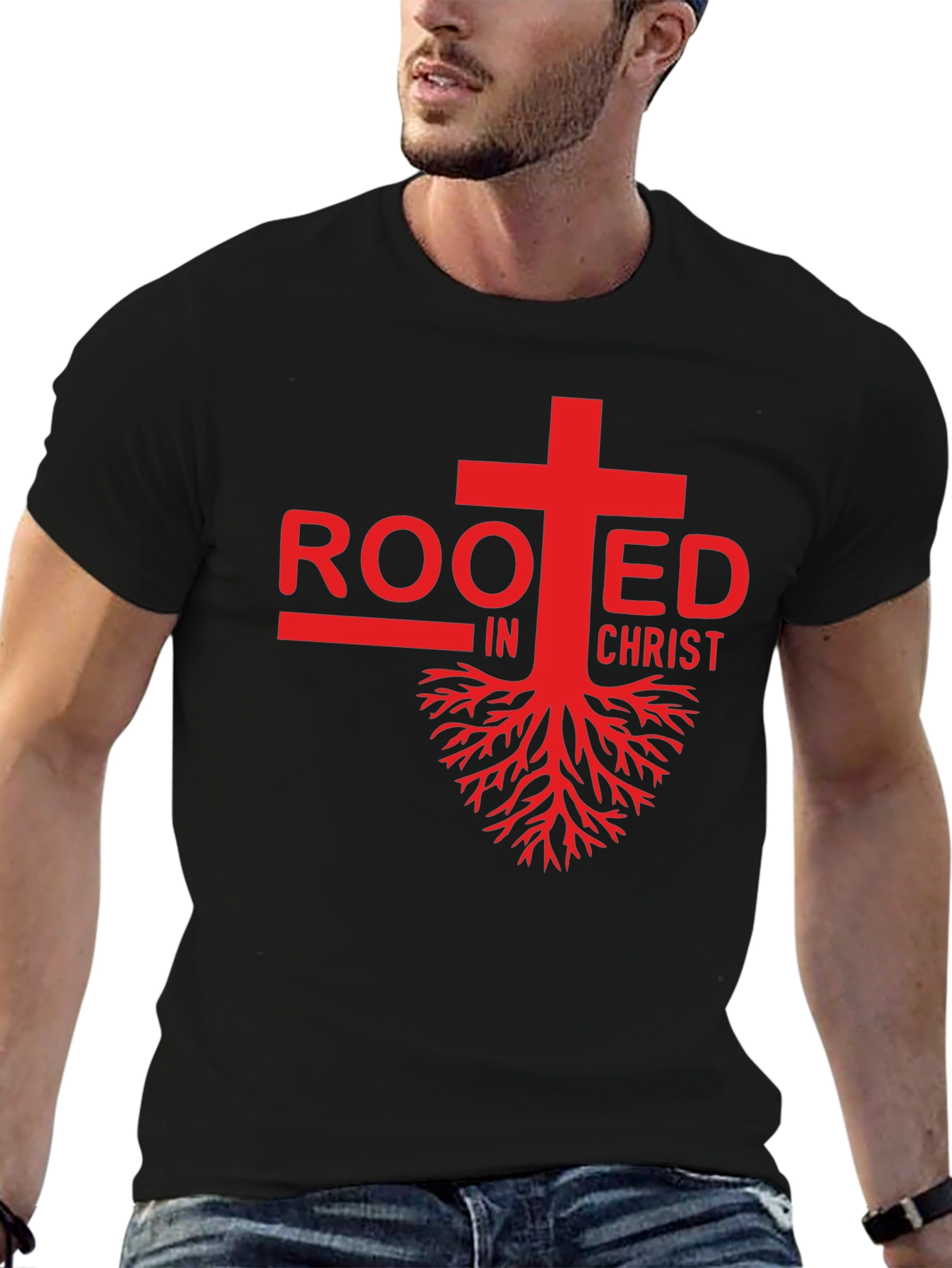Rooted in Christ Graphic T-Shirt
