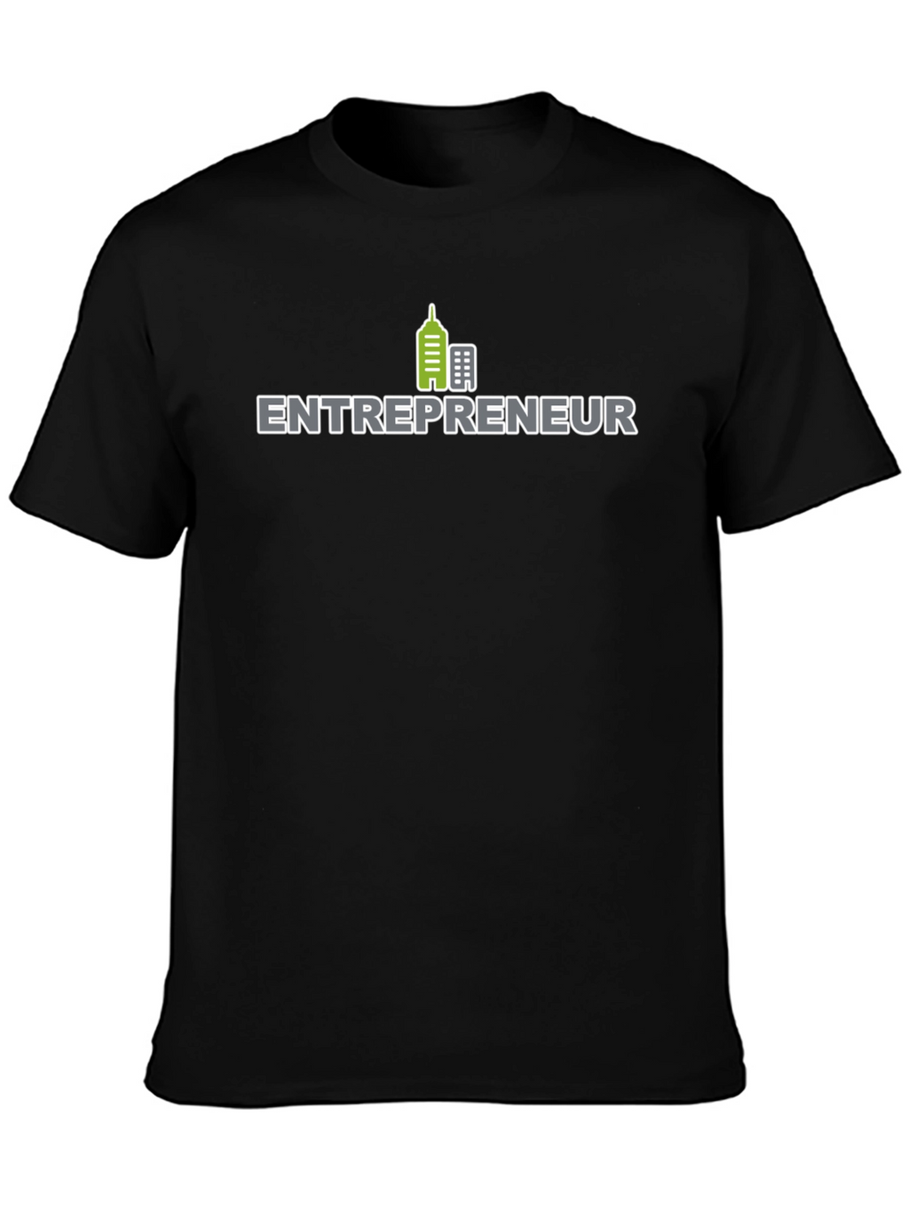 Entrepreneur Black T-Shirt - Building Success!