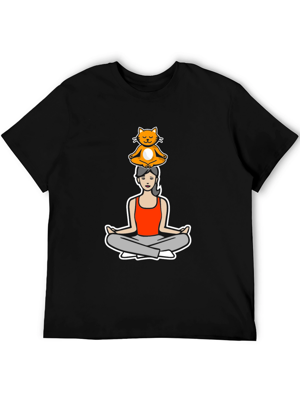 Yoga Cat T-Shirt - Zen Master Tee