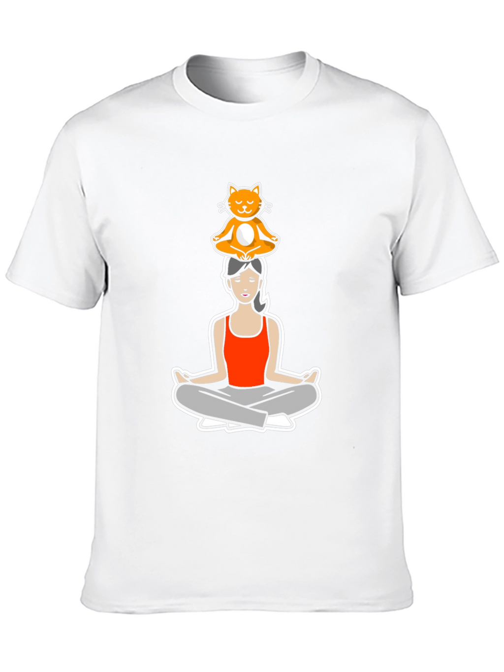Yoga Cat T-Shirt - Zen Master Tee