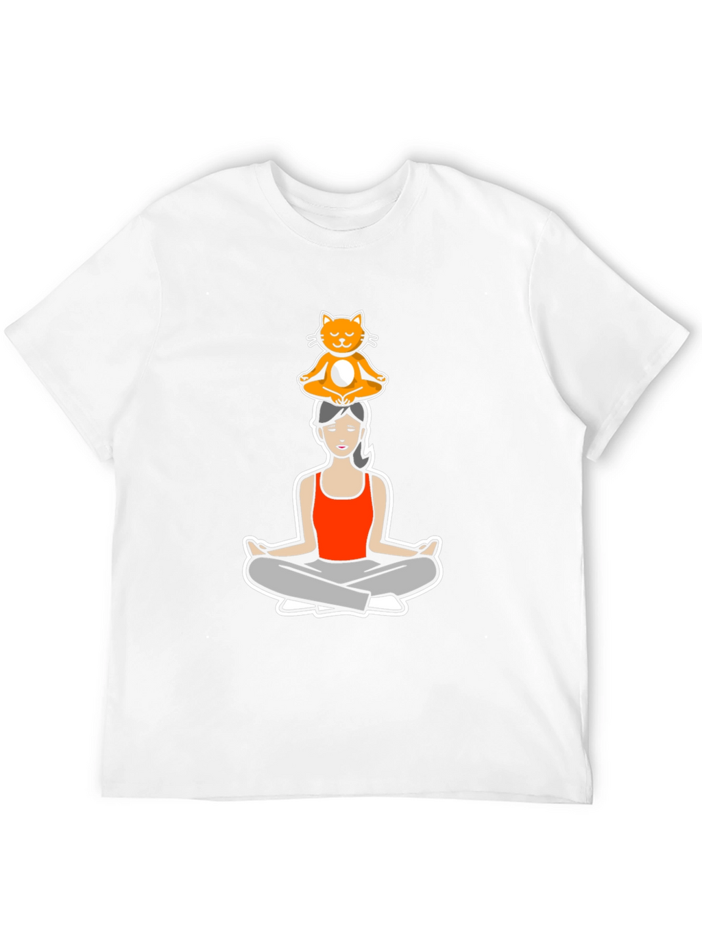 Yoga Cat T-Shirt - Zen Master Tee