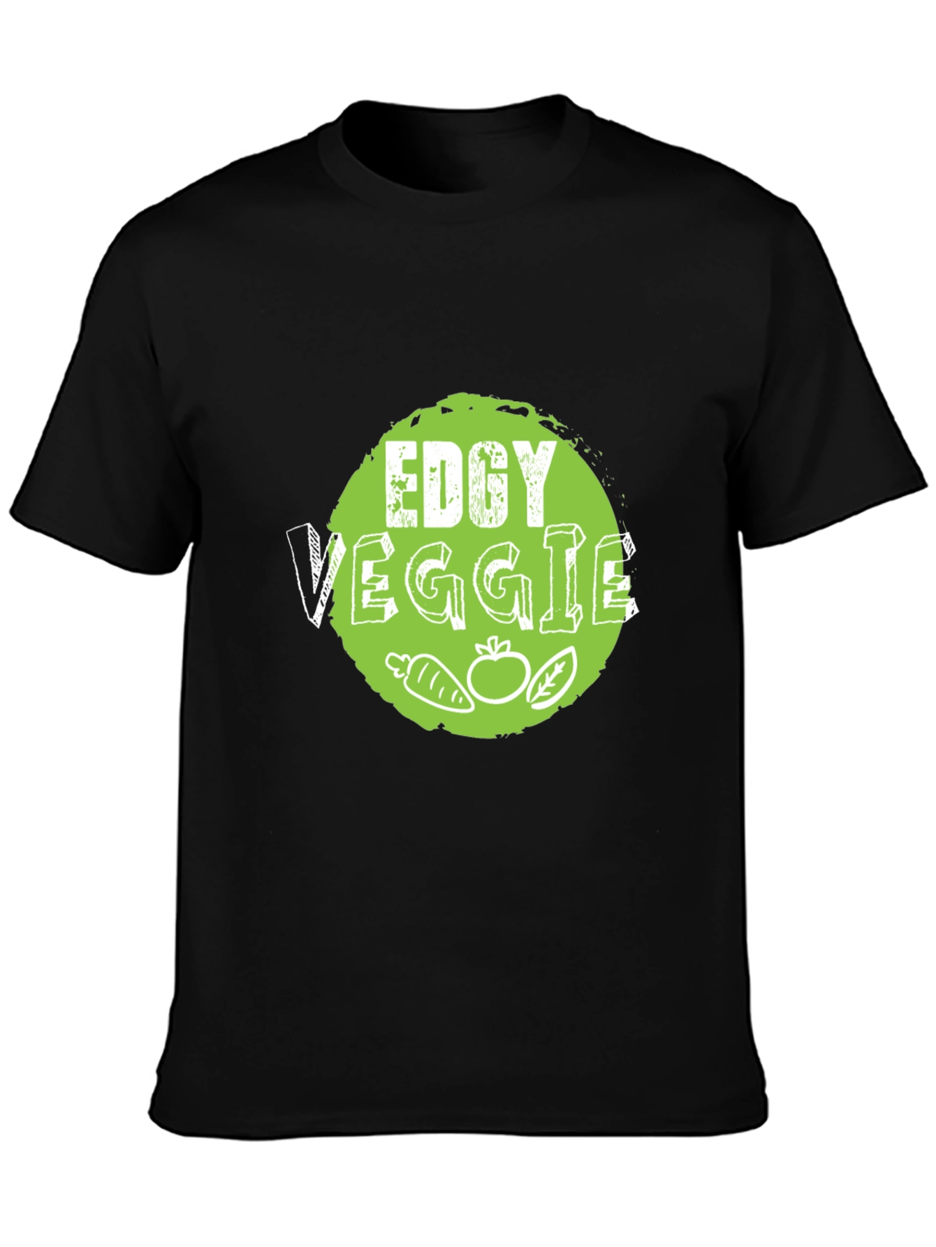 Edgy Veggie T-Shirt: Vegan Graphic Tee