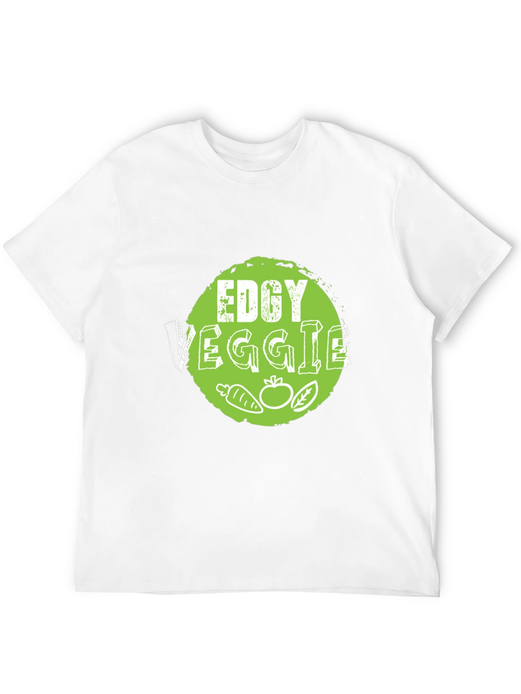 Edgy Veggie T-Shirt: Vegan Graphic Tee