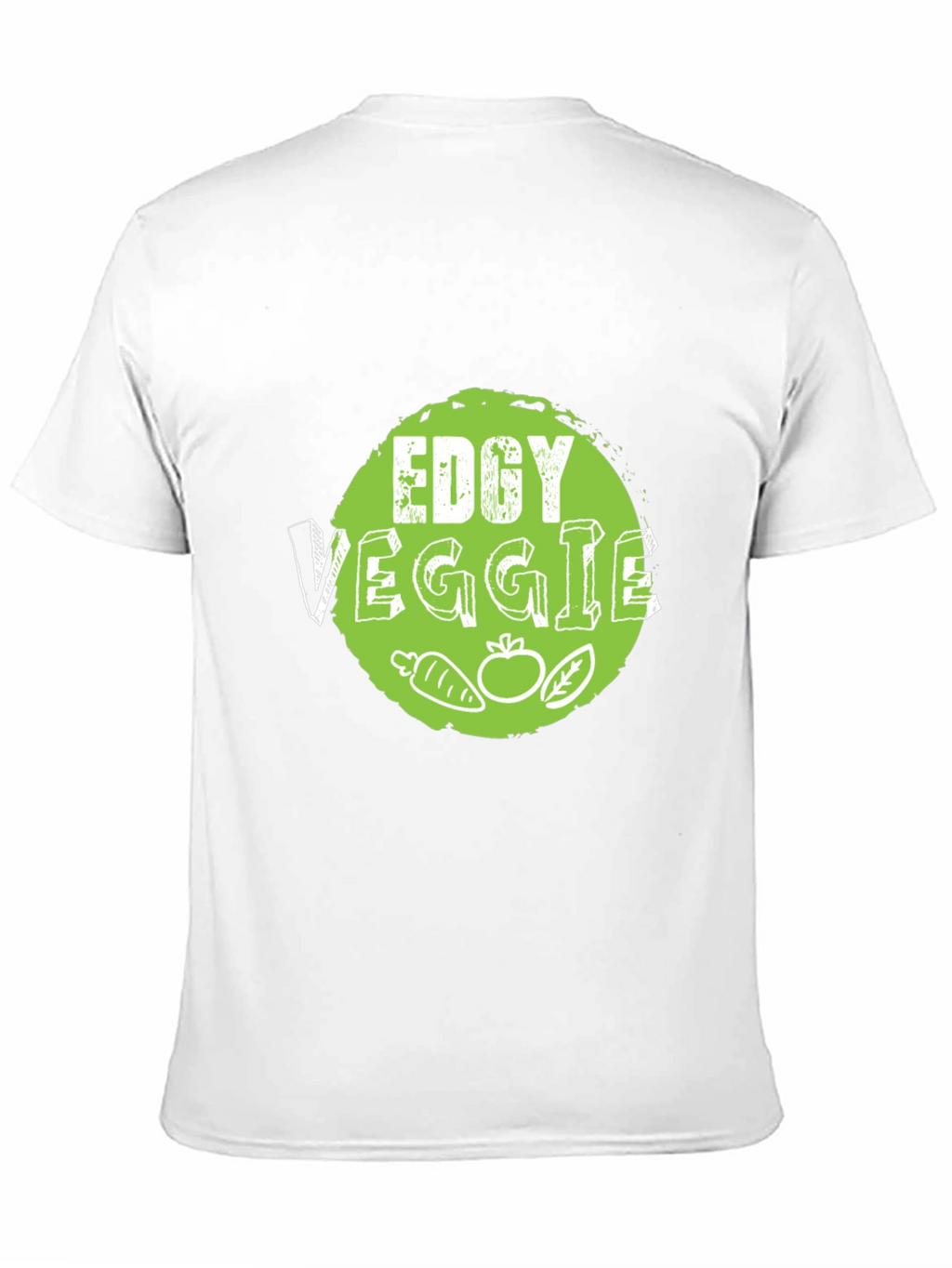 Edgy Veggie T-Shirt: Vegan Graphic Tee