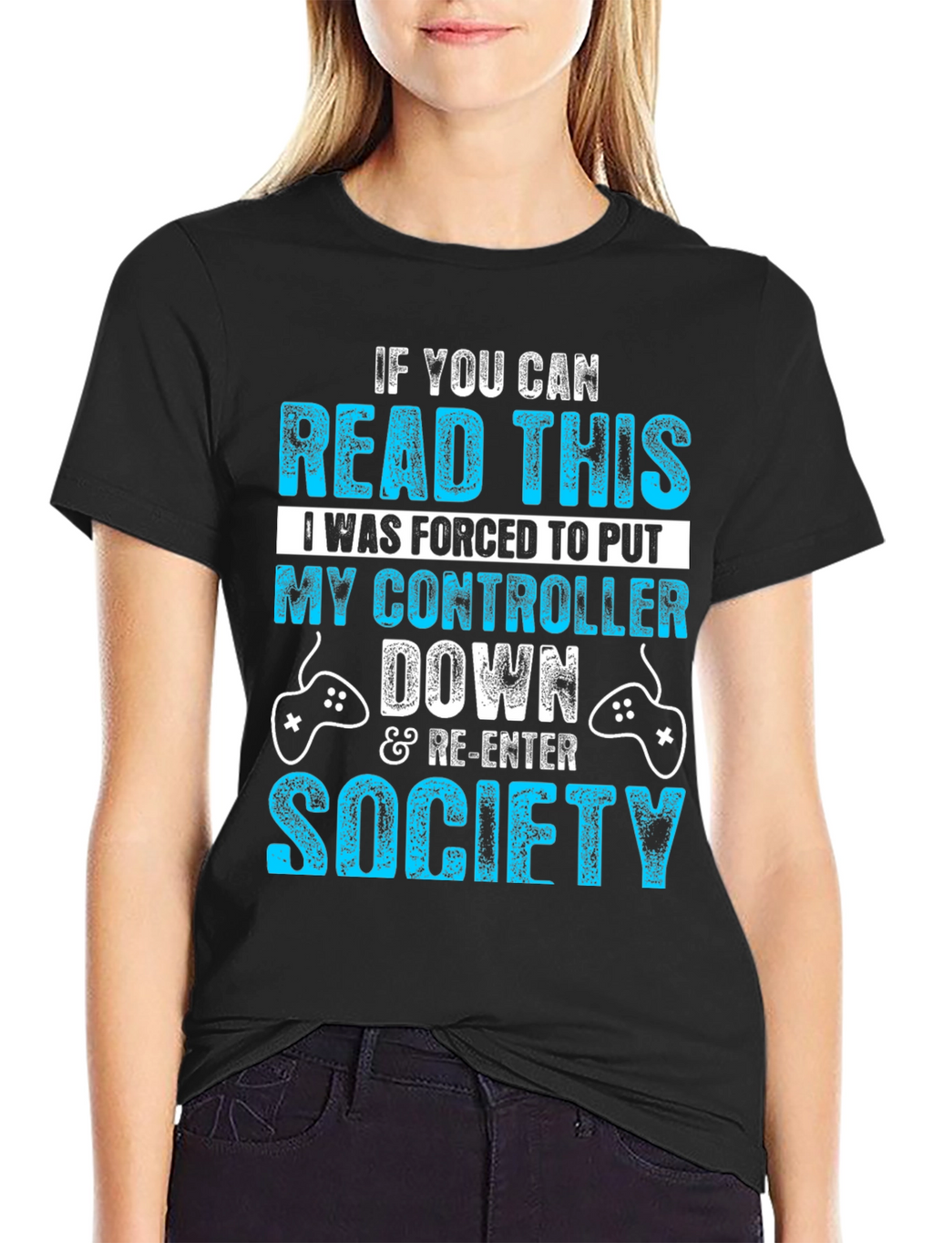 Gamer T-Shirt: Forced to Put Controller Down
