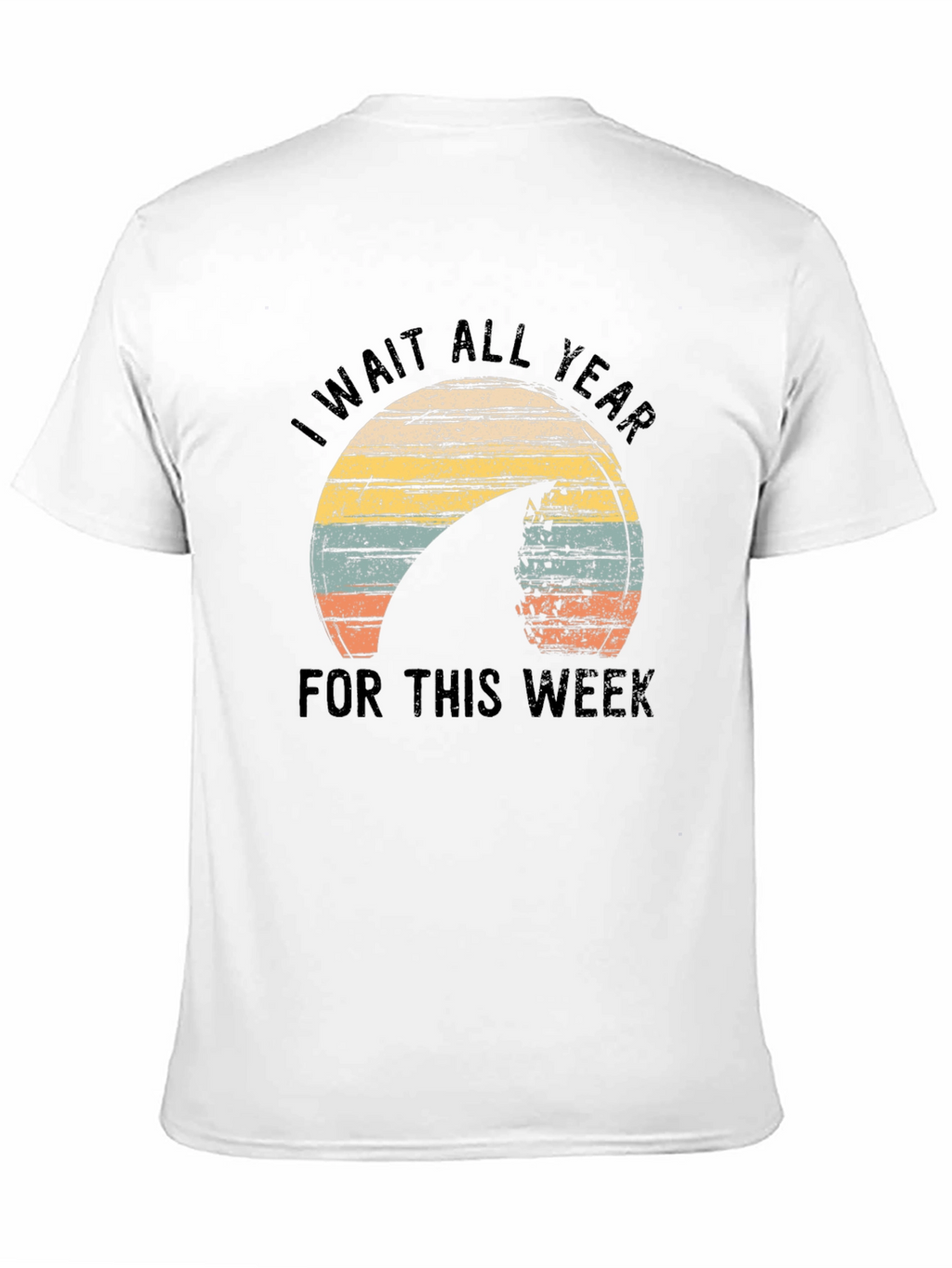 I Wait All Year Shark Tee
