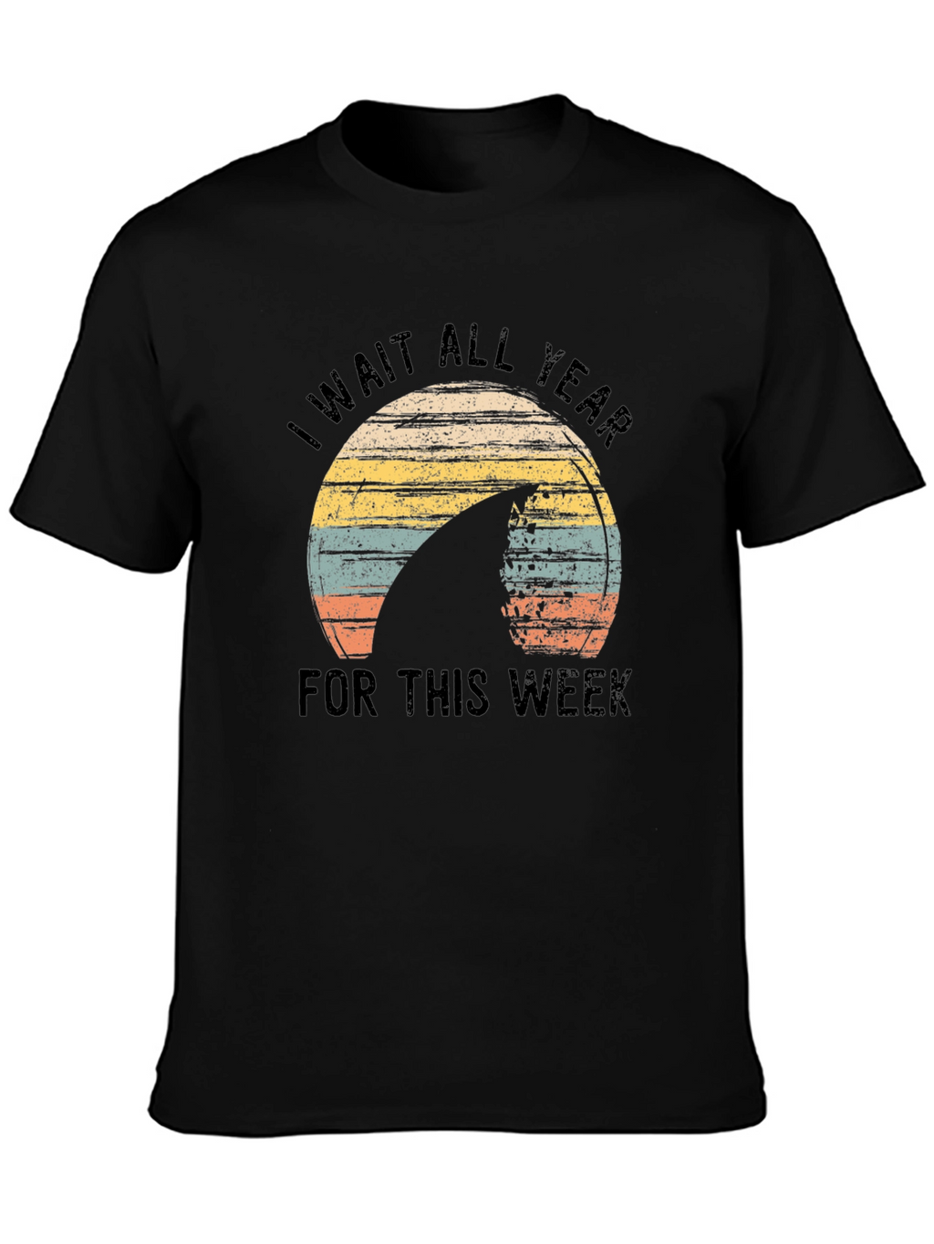 I Wait All Year Shark Tee