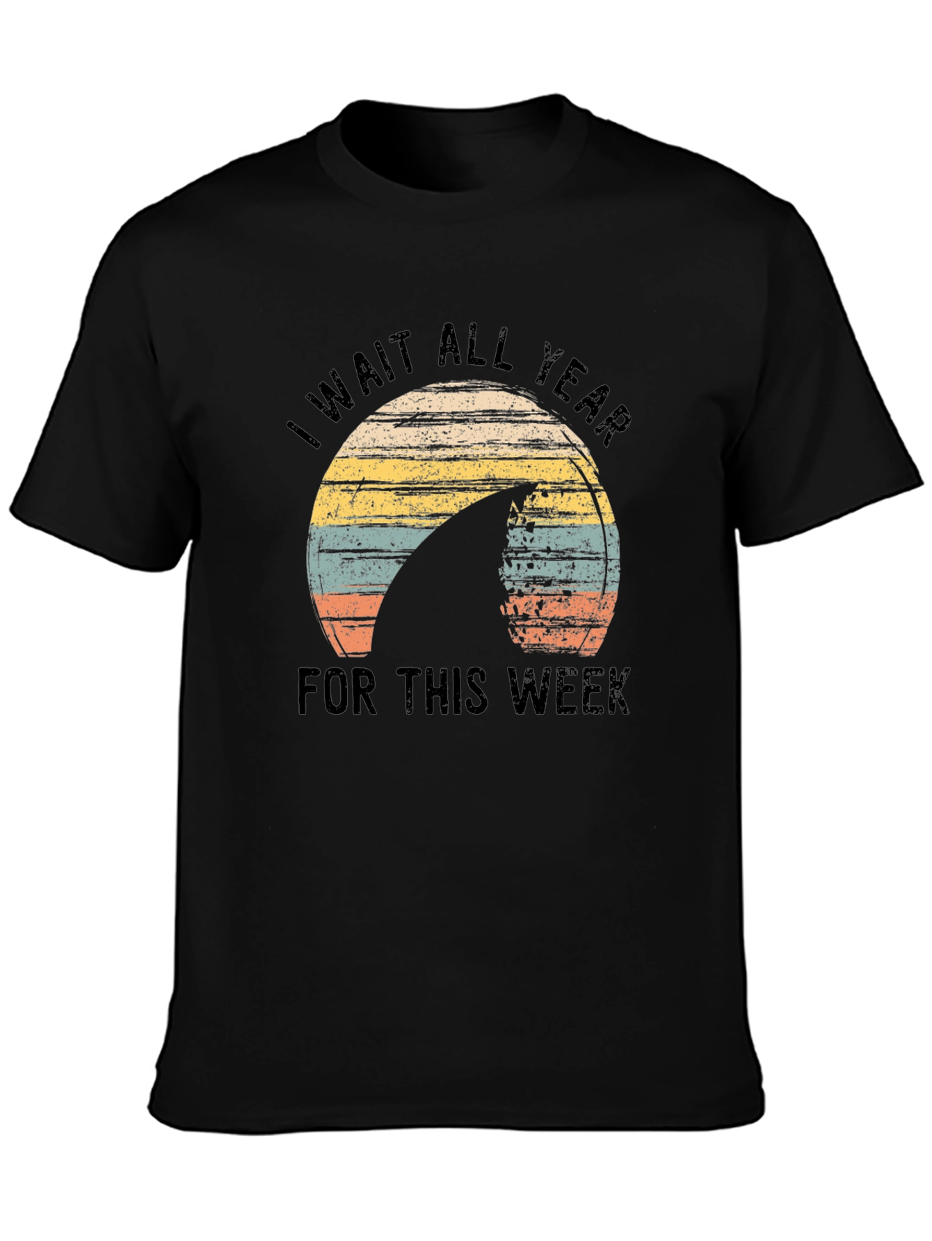 I Wait All Year Shark Tee