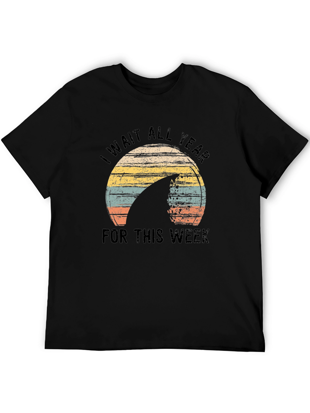 I Wait All Year Shark Tee