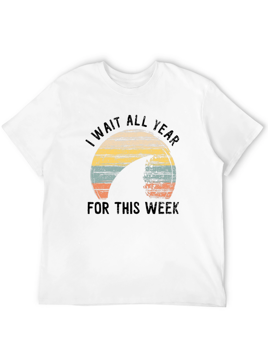 I Wait All Year Shark Tee