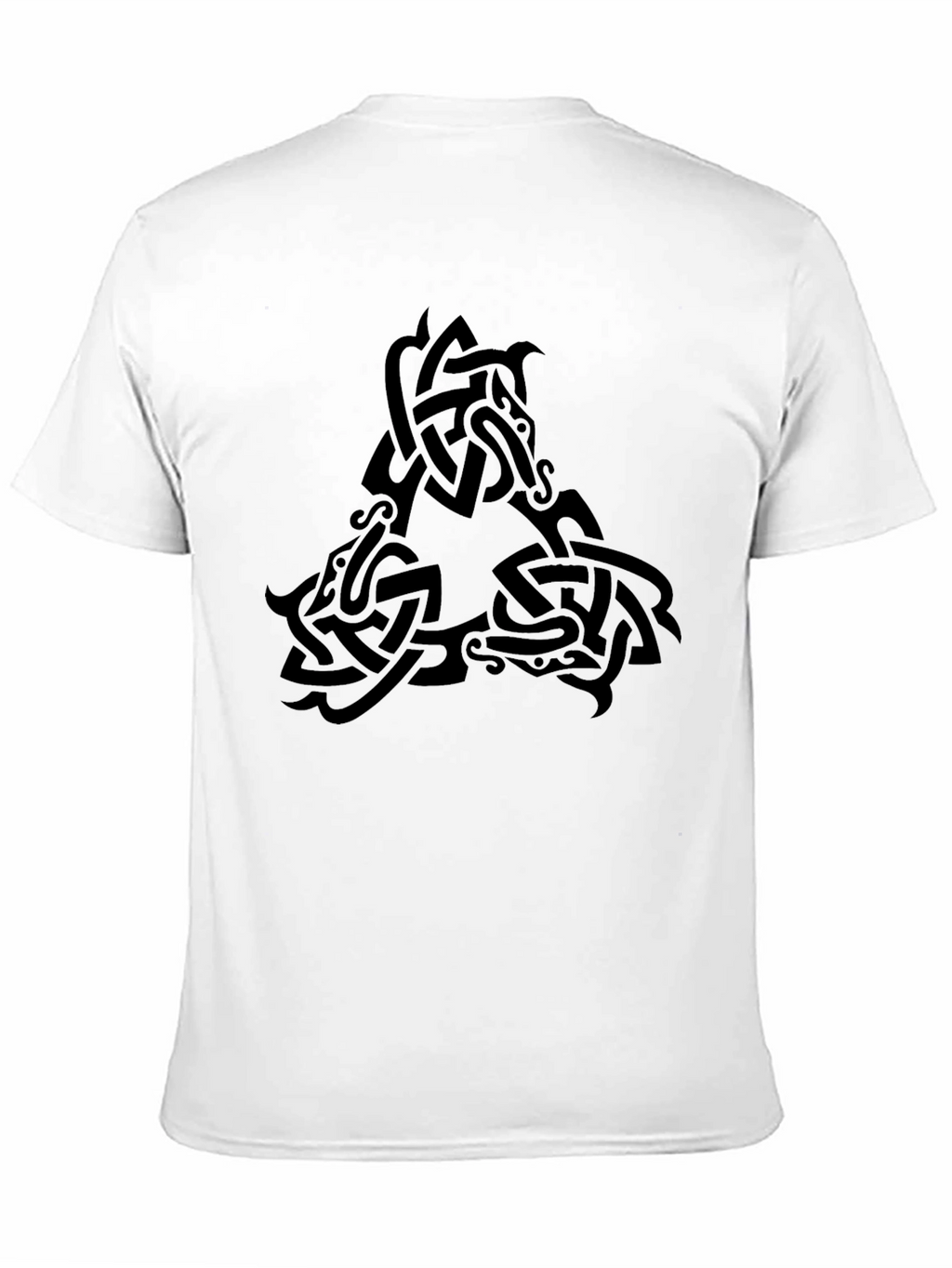 Mens Black Celtic Knot Horse T-Shirt