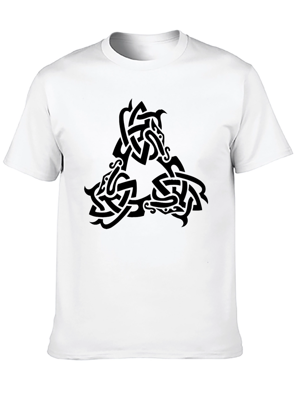 Mens Black Celtic Knot Horse T-Shirt