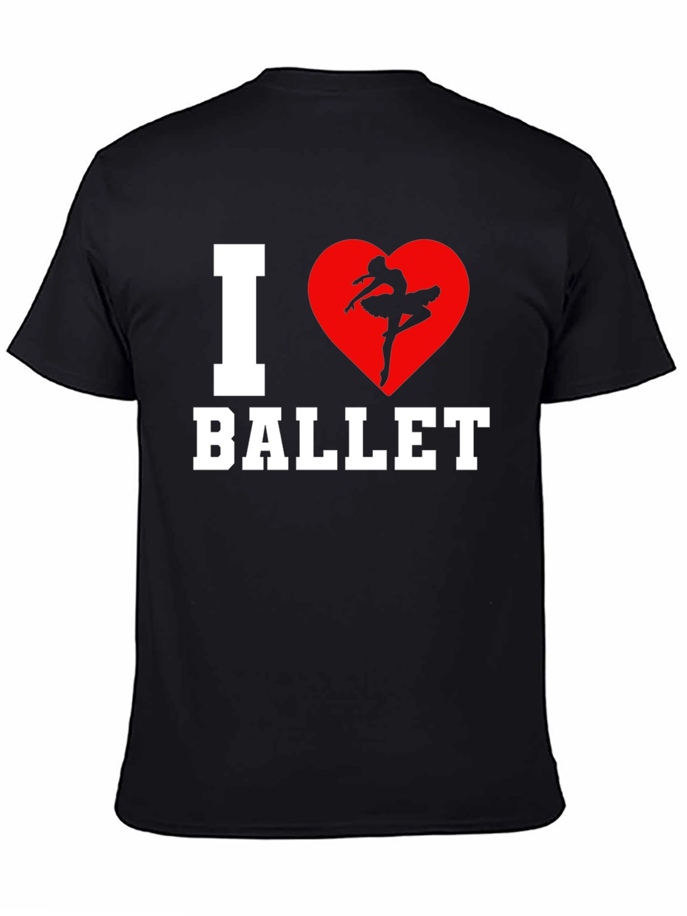 I Heart Ballet Graphic T-Shirt