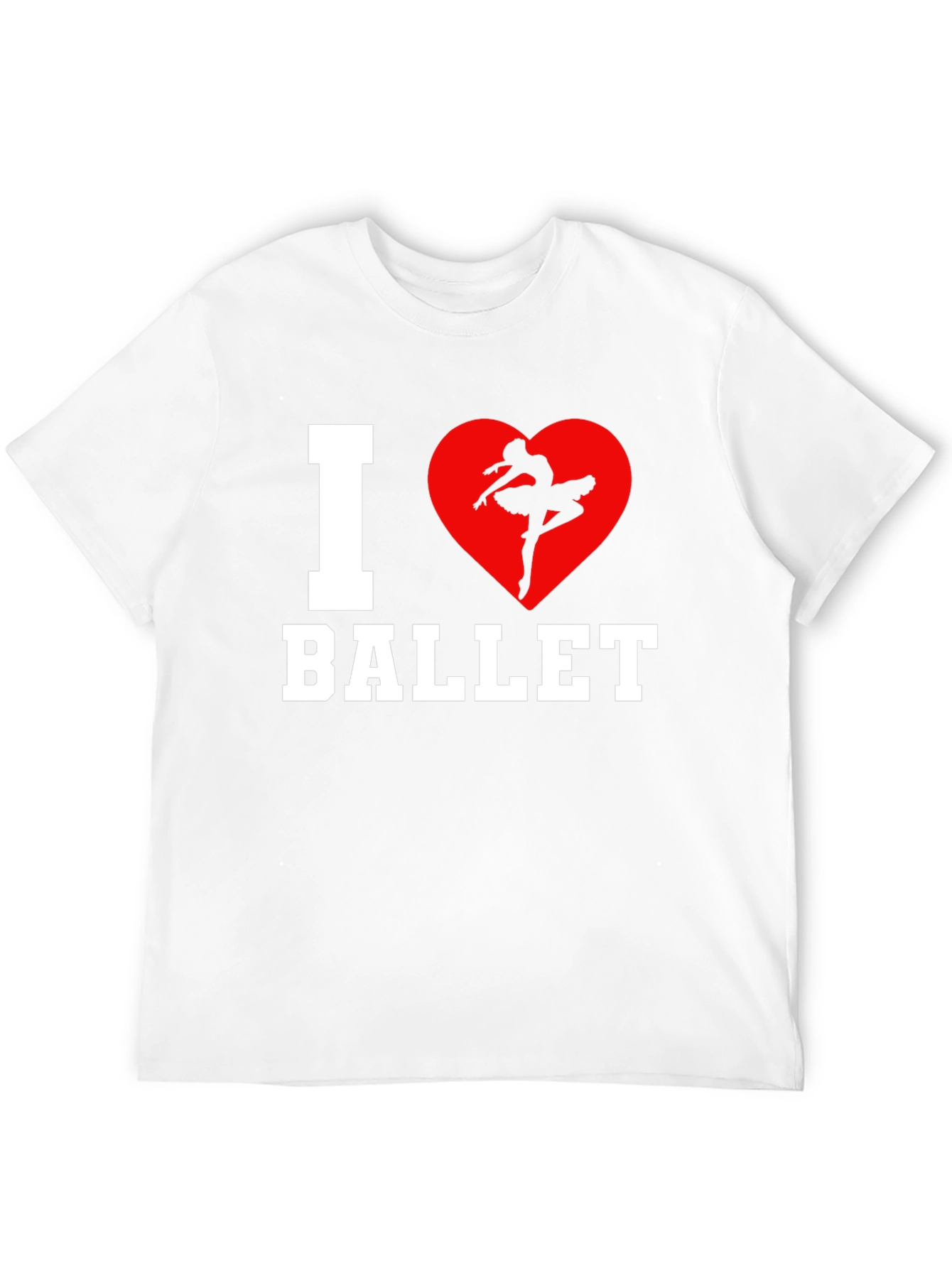I Heart Ballet Graphic T-Shirt