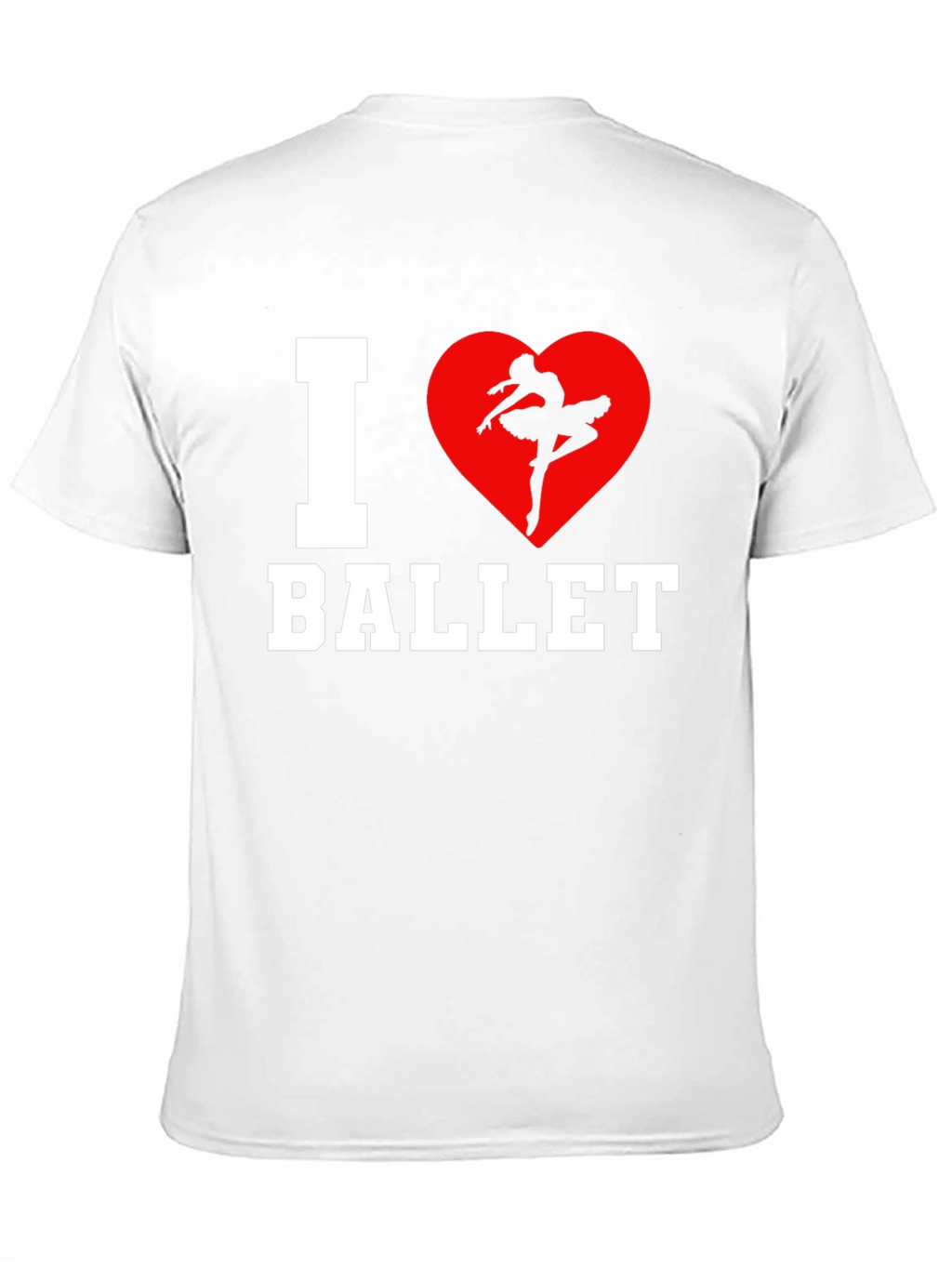 I Heart Ballet Graphic T-Shirt