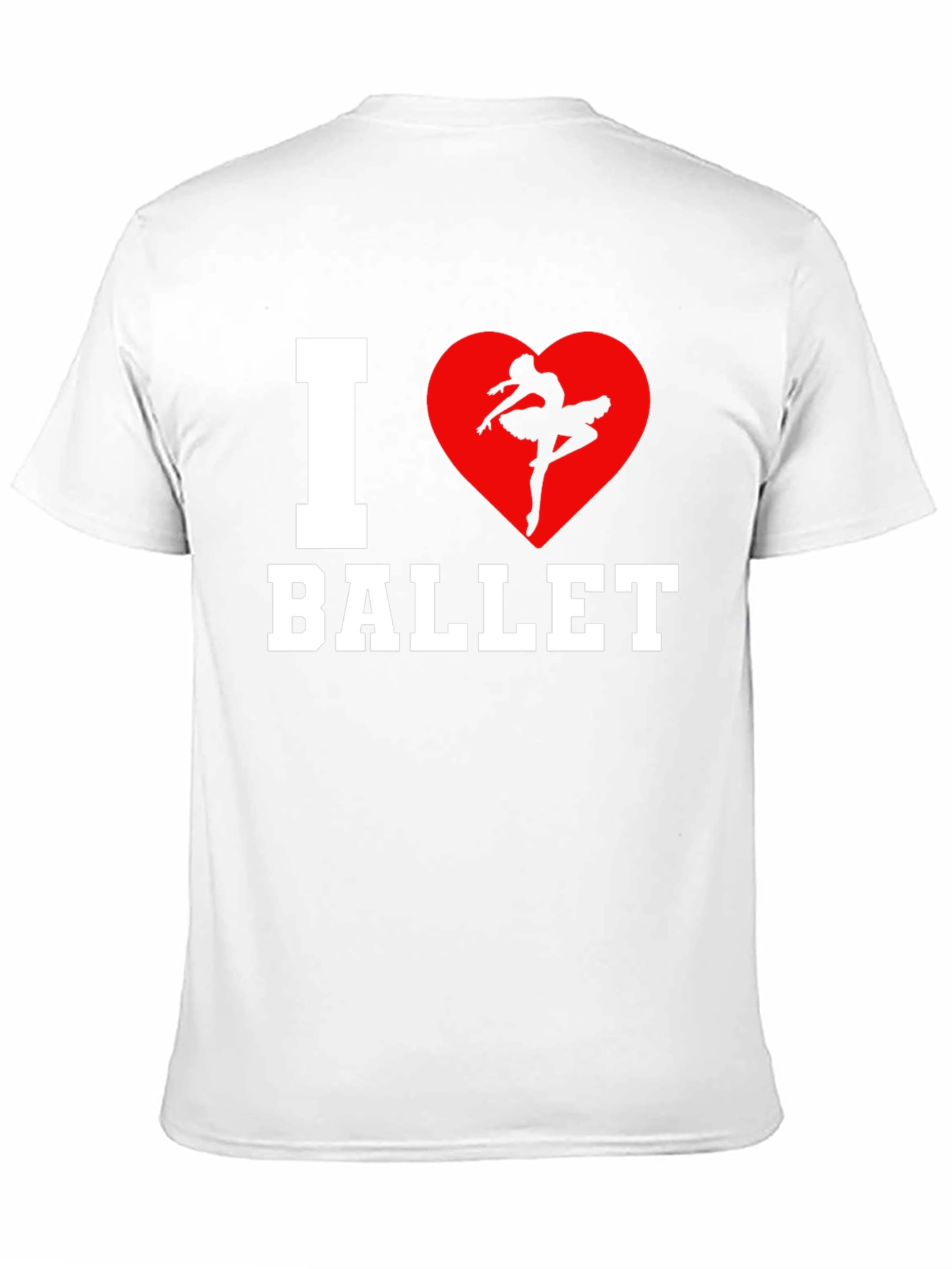 I Heart Ballet Graphic T-Shirt